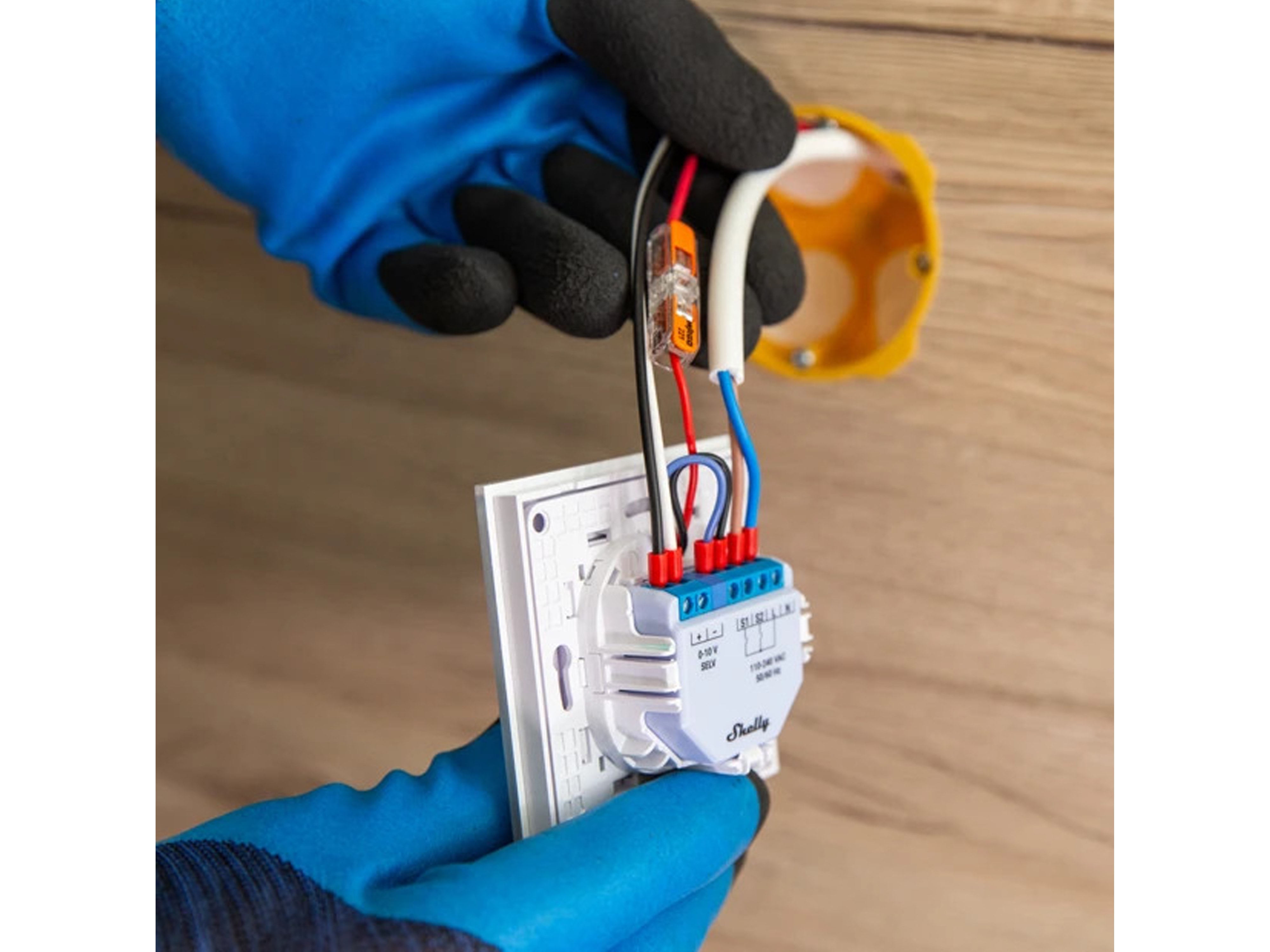 SHELLY WLAN-Unterputz Dimmer, 0...10 V SHELLY WLAN-Unterputz Dimmer, 0...10 V