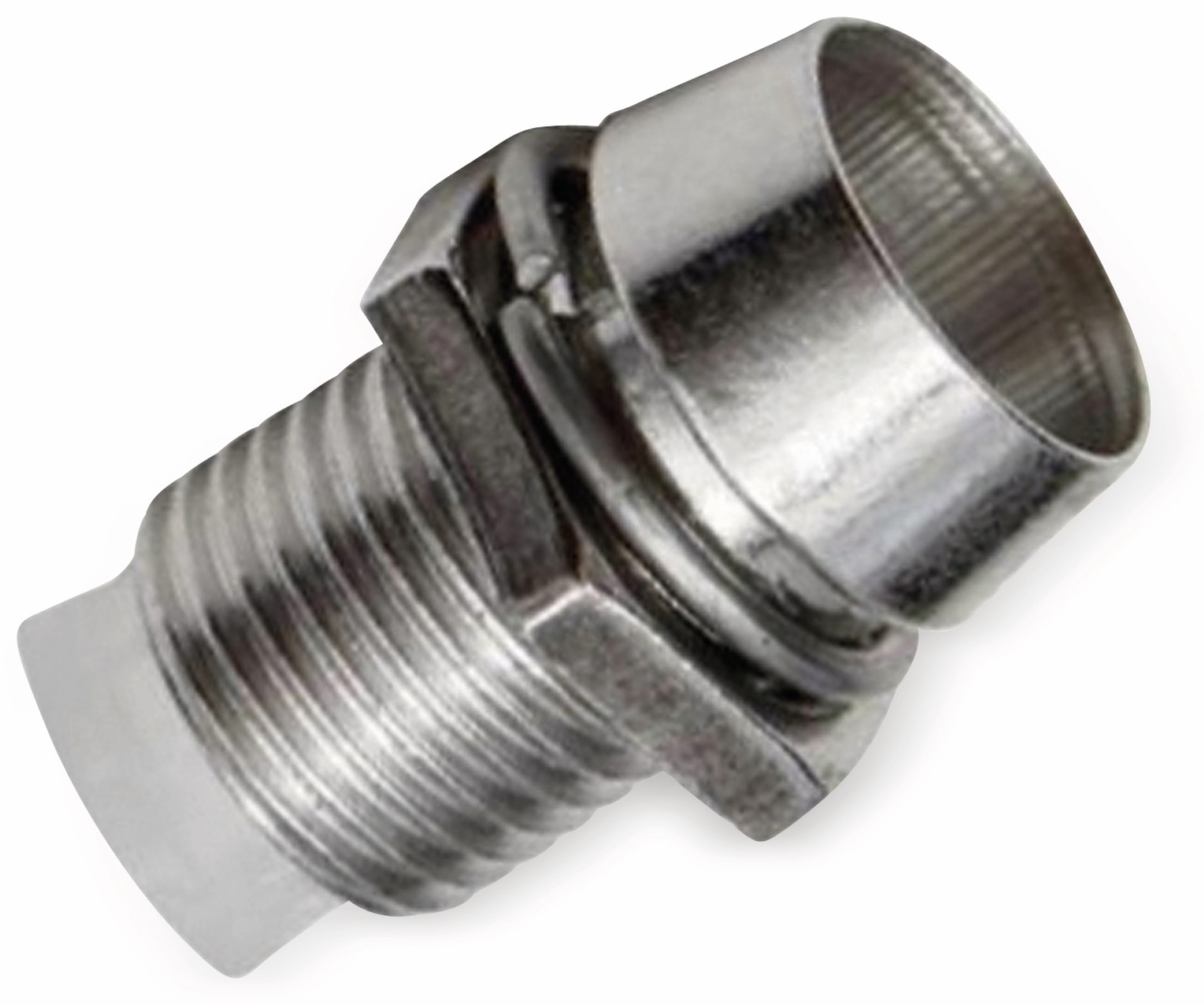 LED-Fassung aus Metall, für 5 mm-LED, Einbau-Ø 8 mm
