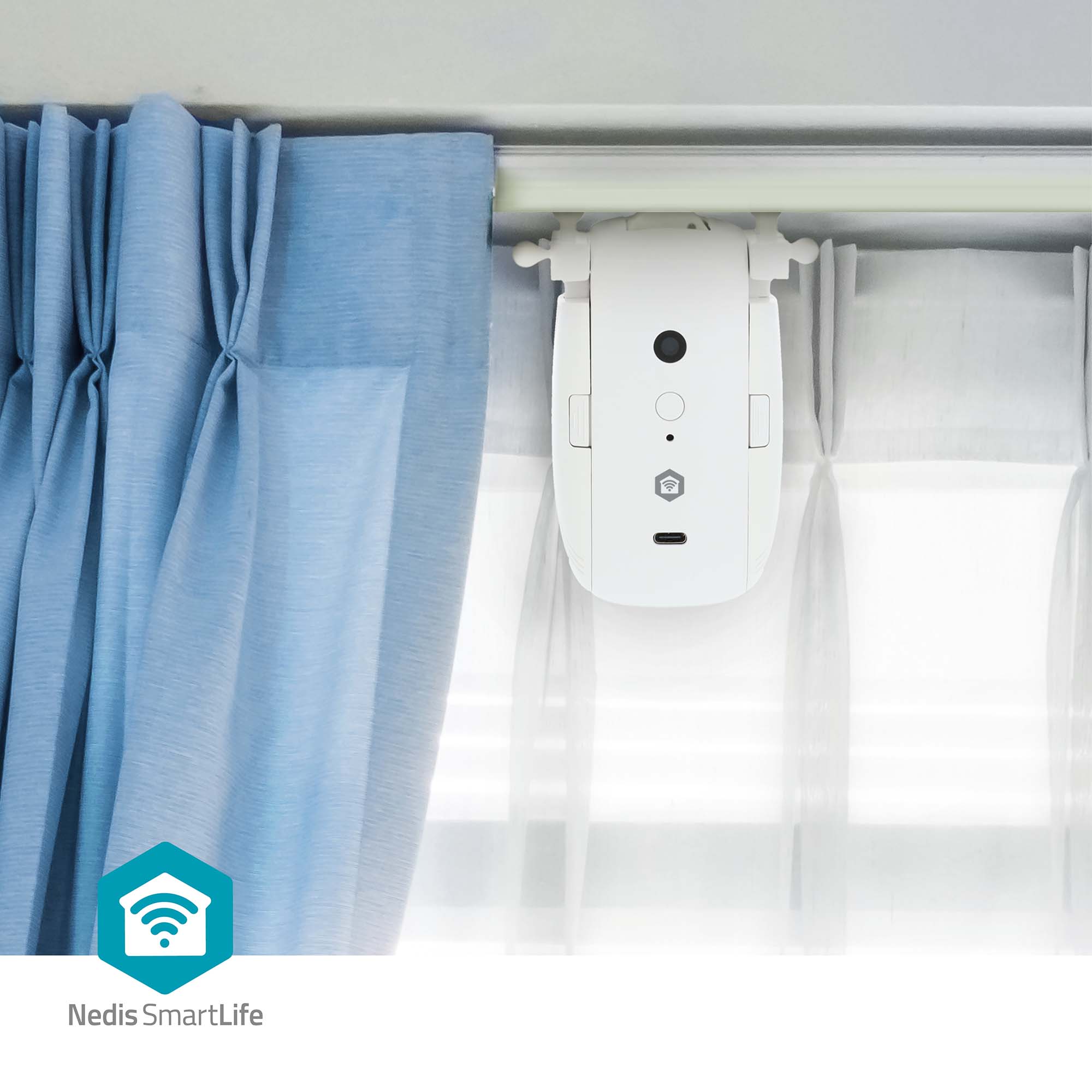 NEDIS Vorhangroboter SmartLife, USB-/Batteriebetrieben, weiß NEDIS Vorhangroboter SmartLife, USB-/Batteriebetrieben, weiß