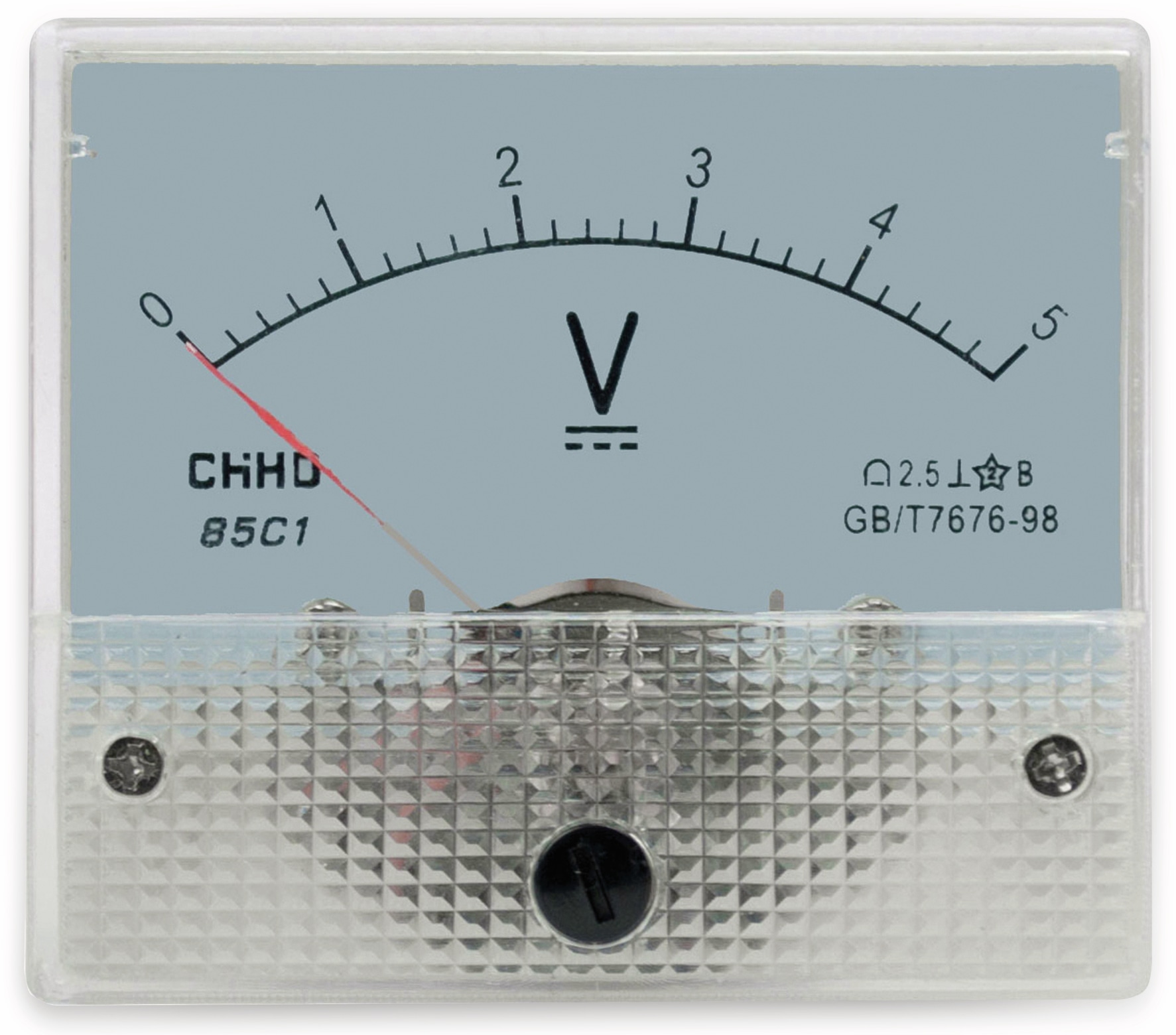 Einbau-Messinstrument, 0...5 V- Einbau-Messinstrument, 0...5 V-