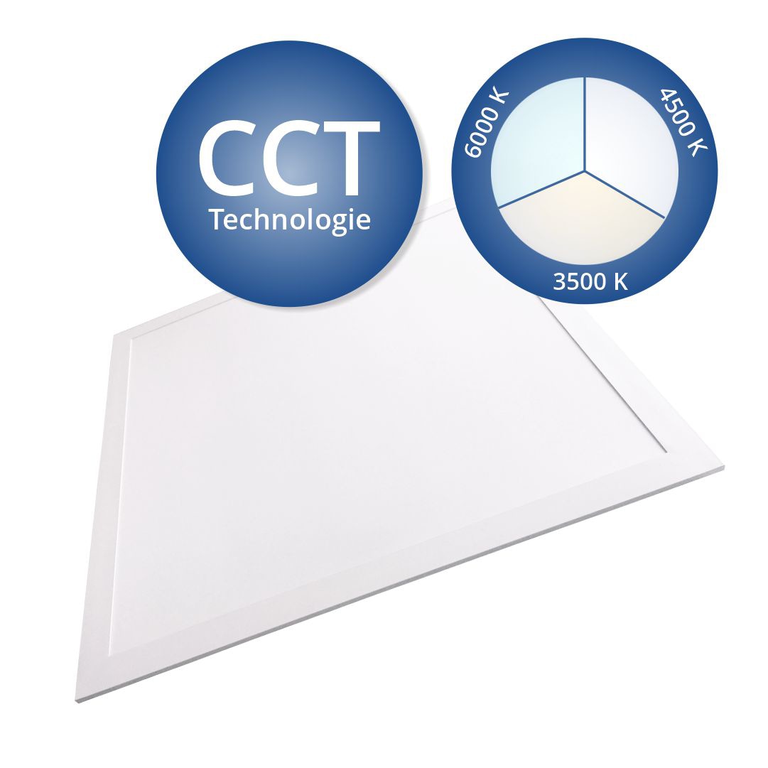 LUXULA LED-Panel, 36 W, 3600 lm, CCT, EEK: F, 620x620 mm, Backlit, 3000-6000 K LUXULA LED-Panel, 36 W, 3600 lm, CCT, EEK: F, 620x620 mm, Backlit, 3000-6000 K