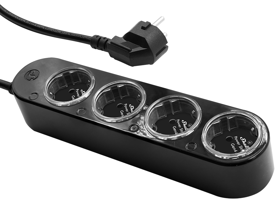 SHELLY Power Strip 4 Gen4, 4-fach Steckdosenleiste, schwarz, WiFi, Bluetooth, Zigbee, Matter, Apple HomeKit, Alexa SHELLY Power Strip 4 Gen4, 4-fach Steckdosenleiste, schwarz, WiFi, Bluetooth, Zigbee, Matter, Apple HomeKit, Alexa