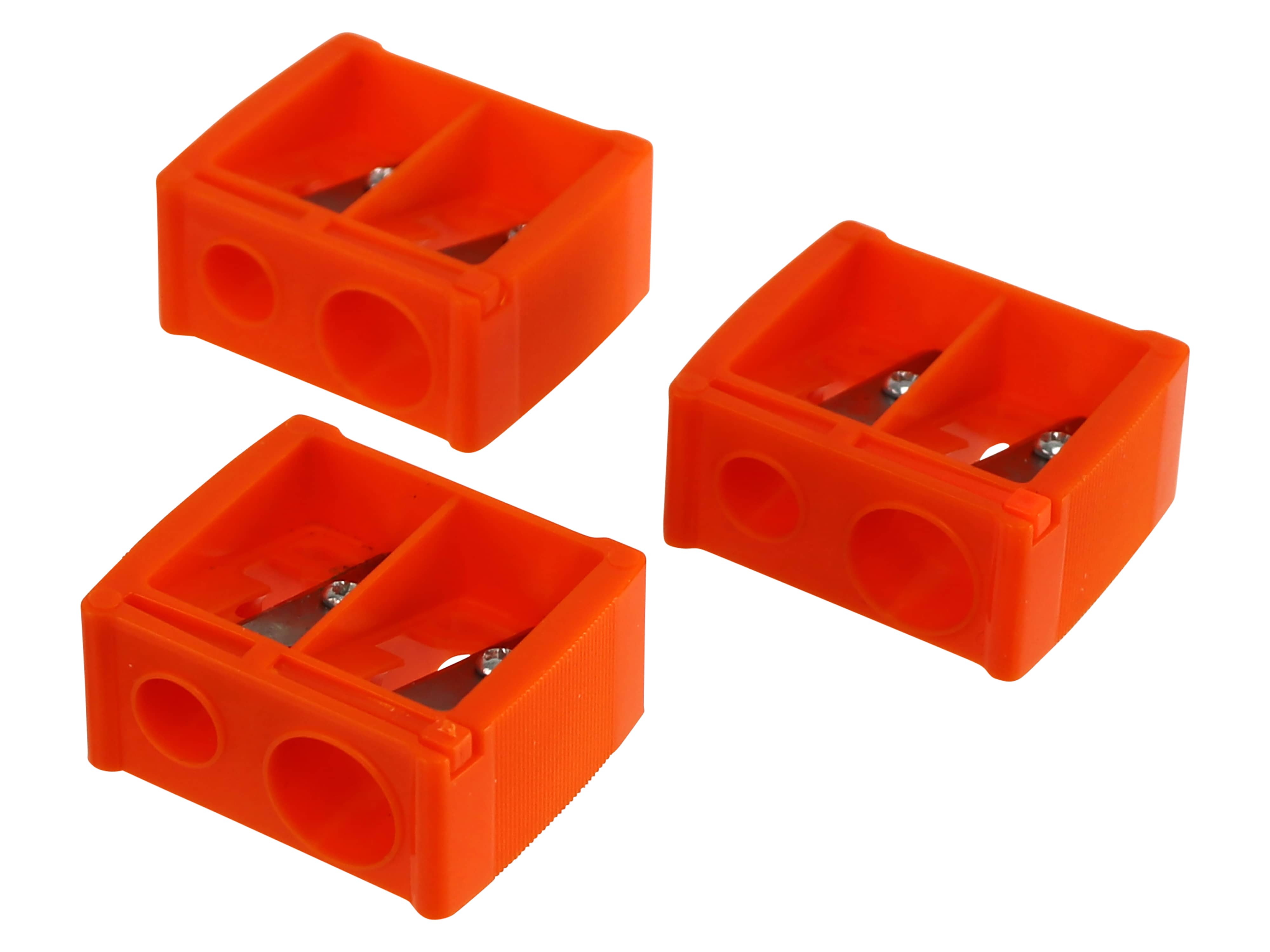 Anspitzer Sharp-P1937, orange, 3 Stück Anspitzer Sharp-P1937, orange, 3 Stück