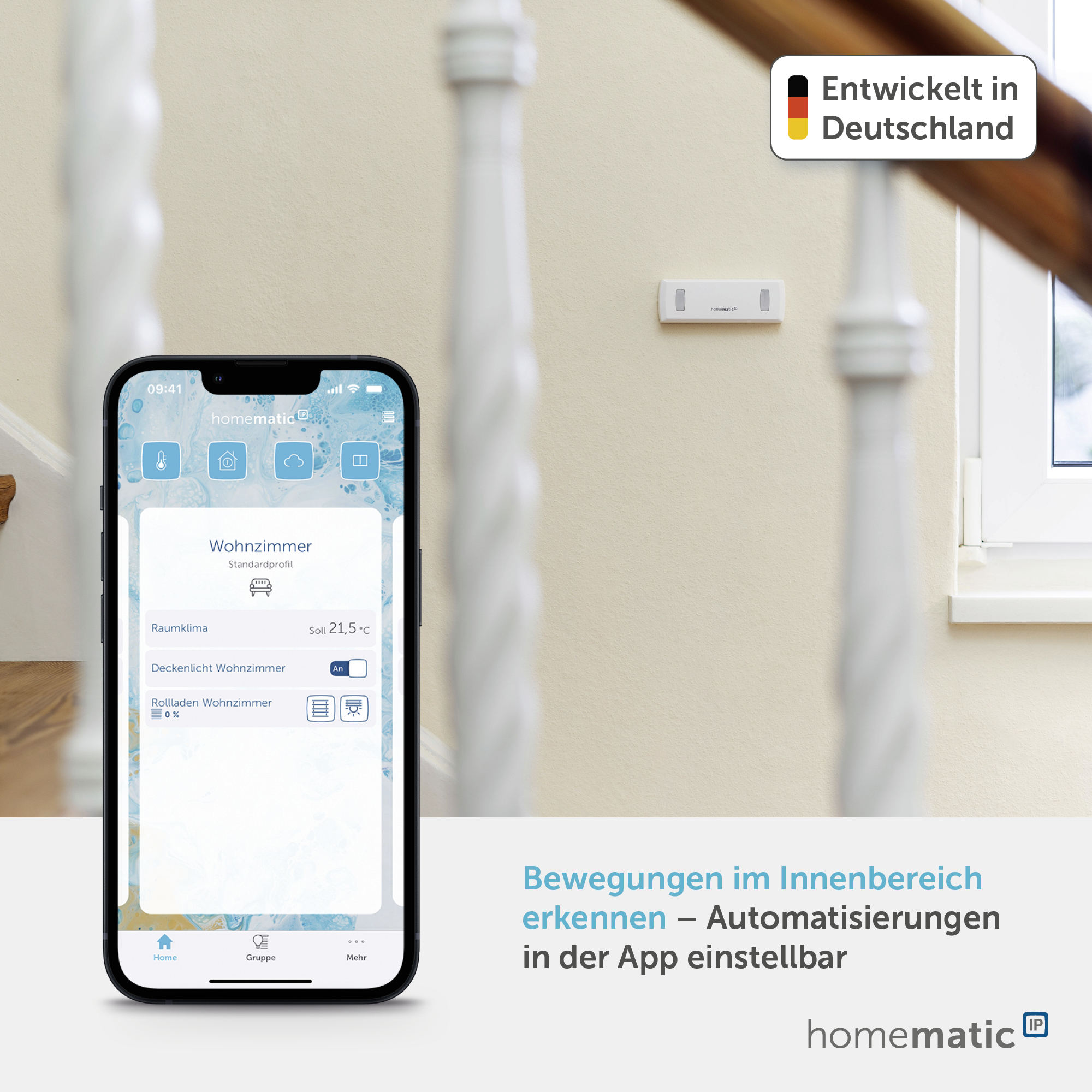 HOMEMATIC IP Smart Home 151159A0, Durchgangssensor mit Richtungserkennung HOMEMATIC IP Smart Home 151159A0, Durchgangssensor mit Richtungserkennung