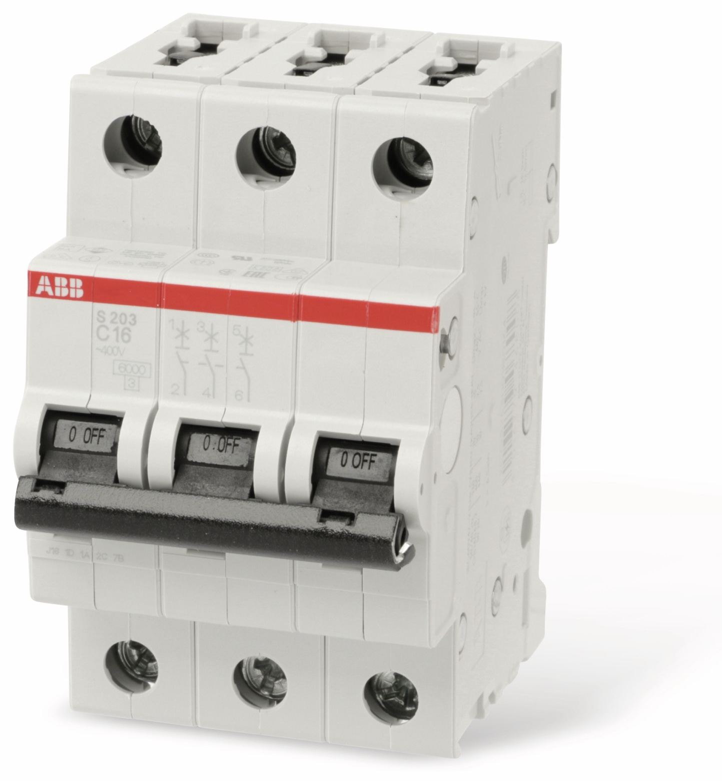ABB Leitungsschutzschalter S203-C16 ABB Leitungsschutzschalter S203-C16