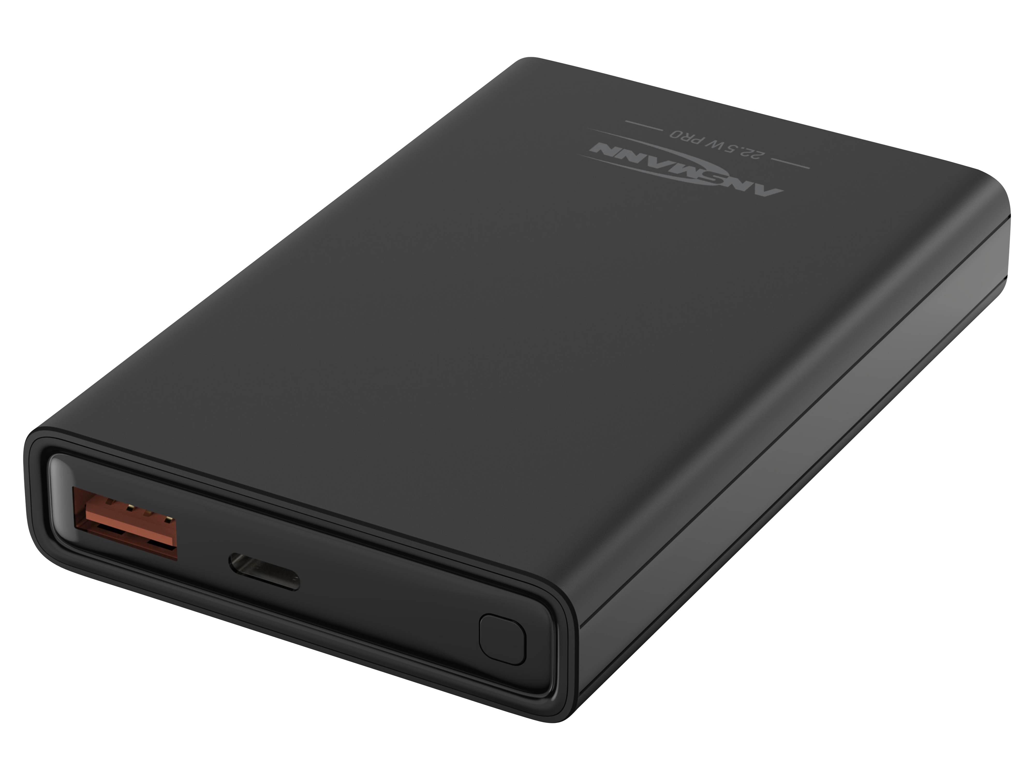 ANSMANN Powerbank PB222PD, 10.000 mAh, schwarz ANSMANN Powerbank PB222PD, 10.000 mAh, schwarz