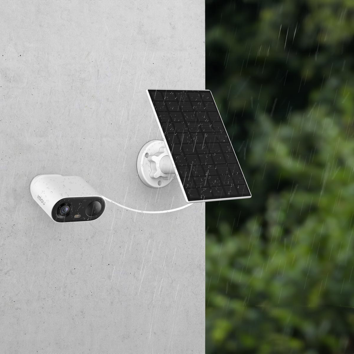 IMOU Überwachungskamera Cell Go Full-Color Kit mit Solarpanel, außen, weiß IMOU Überwachungskamera Cell Go Full-Color Kit mit Solarpanel, außen, weiß