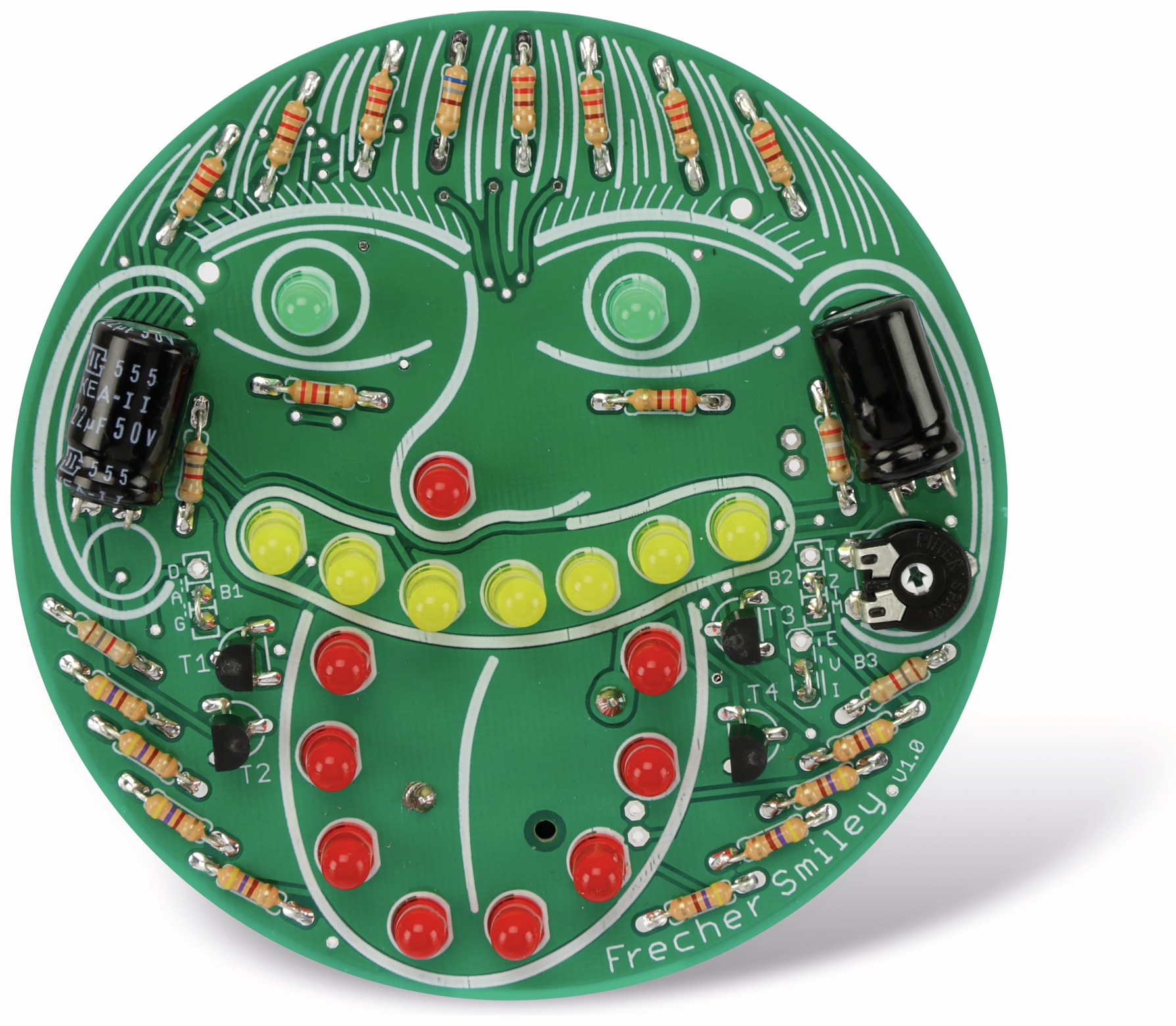 Bausatz Frecher Smiley, V1.0 Bausatz Frecher Smiley