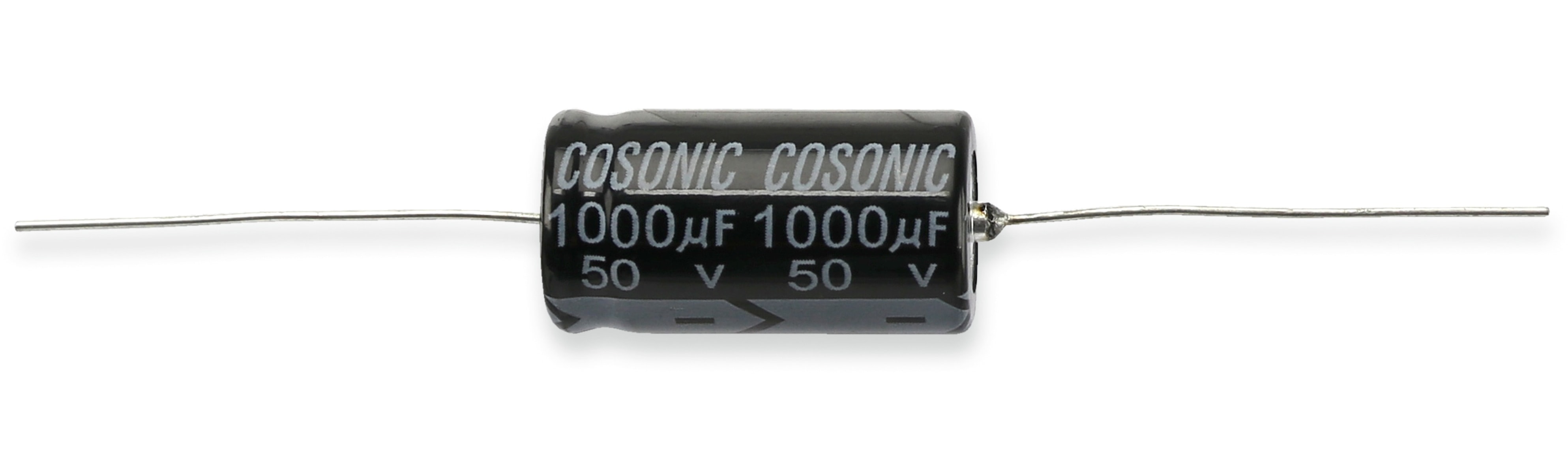 AZAA Elko 1000µF, 50V, axial AZAA Elko, 1000 µF/50 V, 105°C, axial