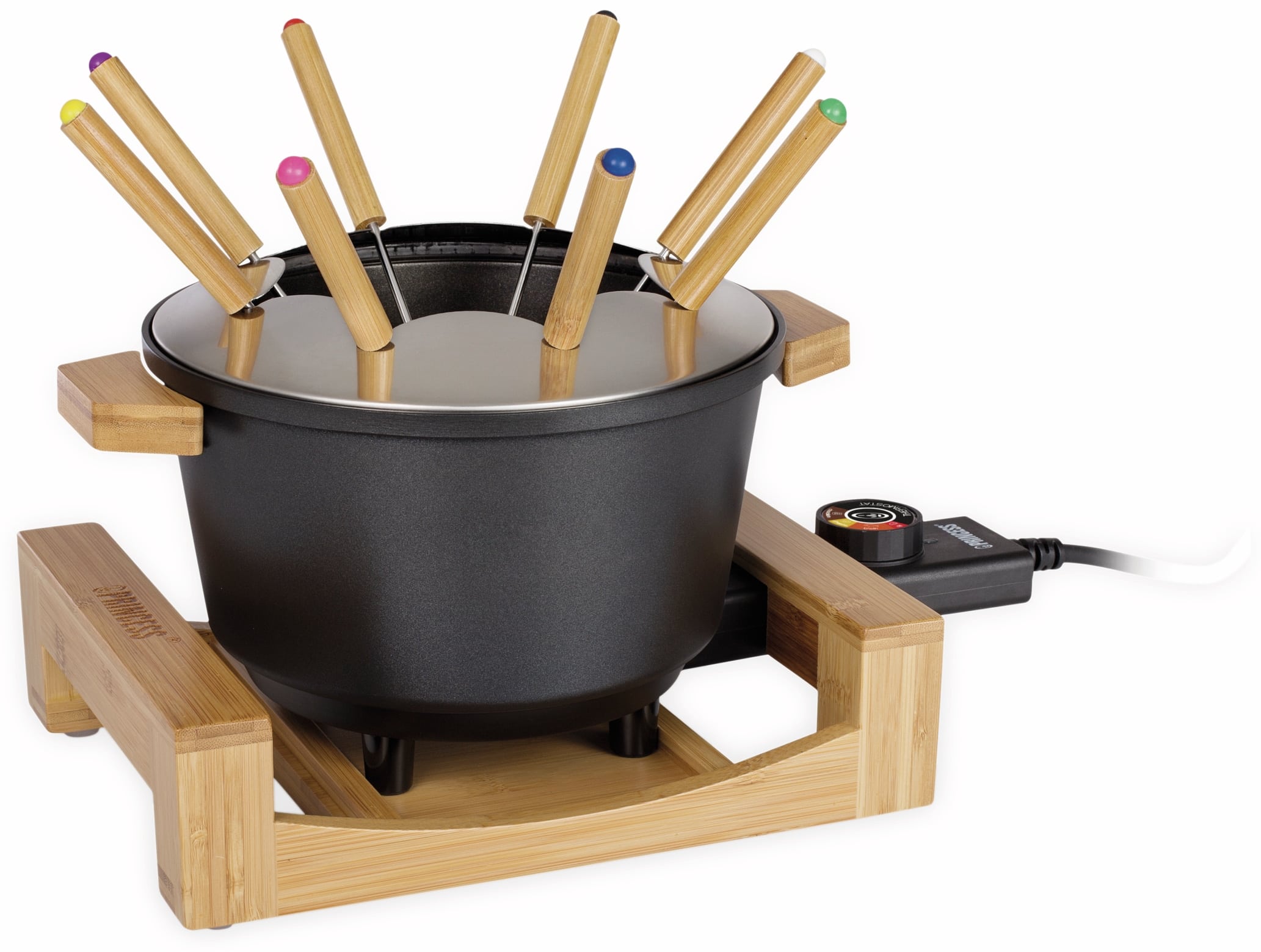 PRINCESS Fondue Pur, 800 W, 1,5 L, 8 Personen