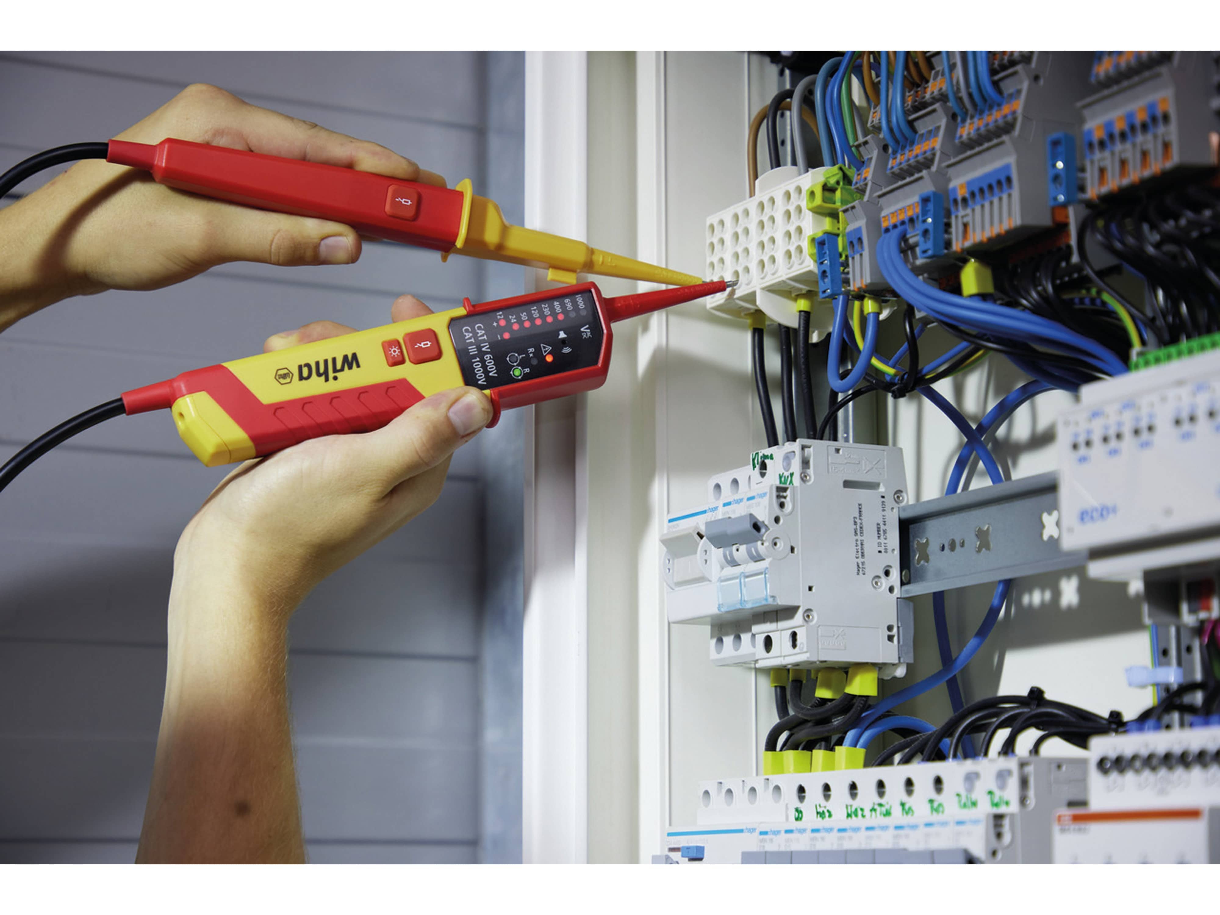 WIHA Spannungs- und Durchgangsprüfer SB25516, 12...1.000V AC WIHA Spannungs- und Durchgangsprüfer SB25516, 12...1.000V AC