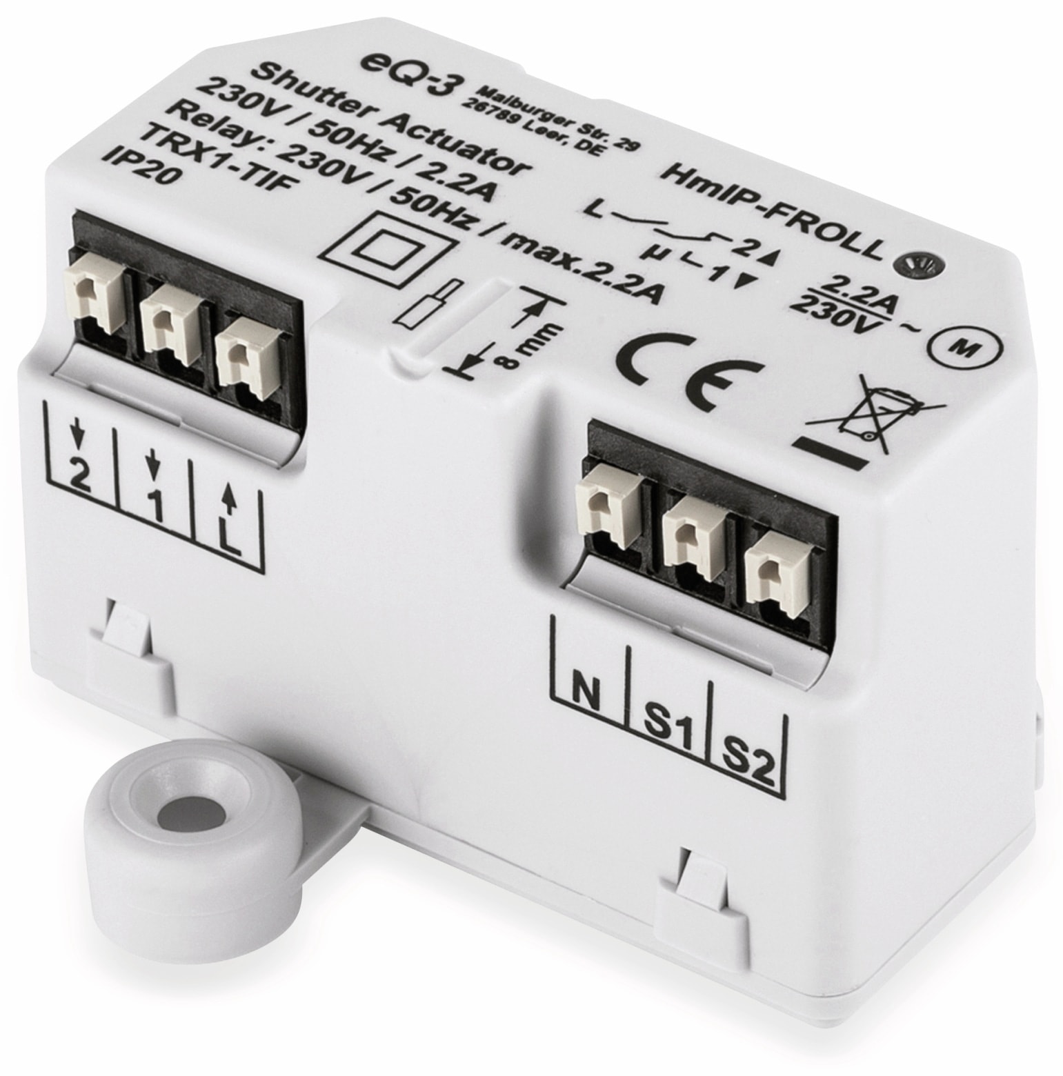HOMEMATIC IP Smart Home 151347A0, Rollladenaktor, Unterputz HOMEMATIC IP Smart Home 151347A0, Rollladenaktor, Unterputz