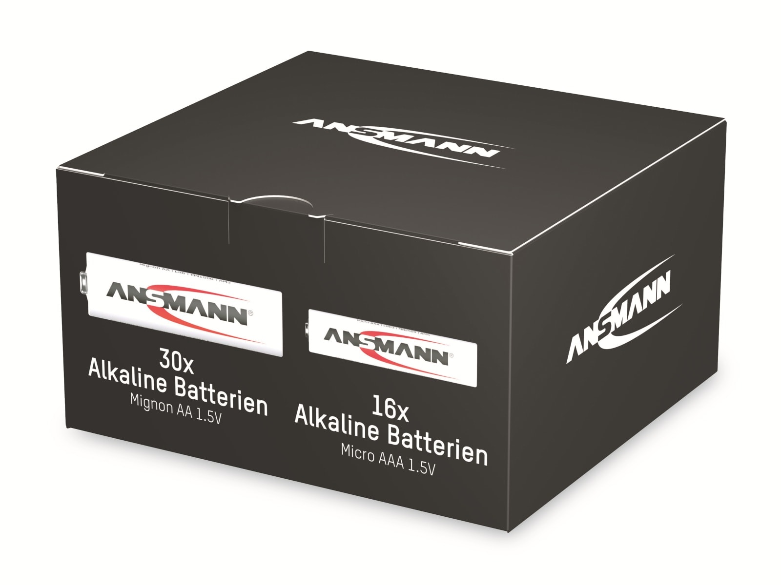 ANSMANN Batterie-Set, Alkaline, 46 Stück, 30x Mignon, 16x Micro ANSMANN Batterie-Set, Alkaline, 46 Stück, 30x Mignon, 16x Micro