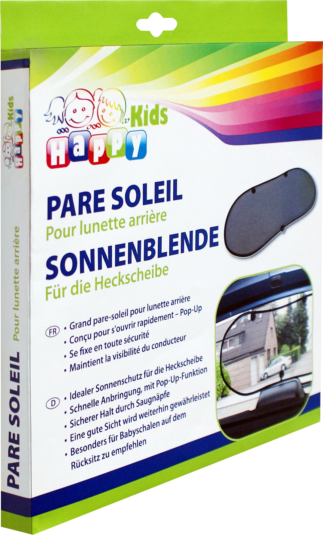 HAPPY KIDS Sonnenblende für Heckscheibe, 28621 HAPPY KIDS Sonnenblende für Heckscheibe, 28621