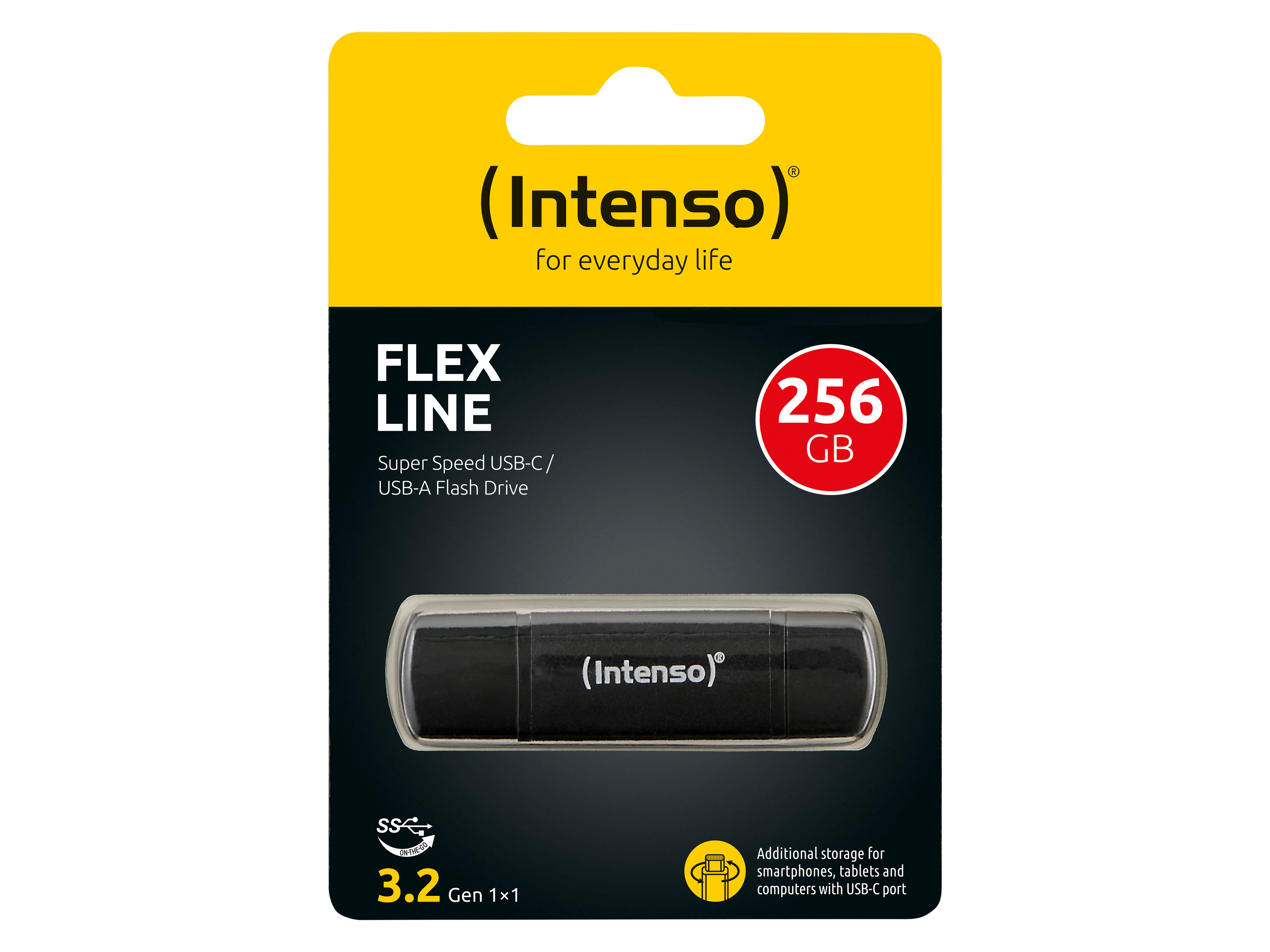 INTENSO USB-Stick Flex Line 3544492 USB 3.2 256GB INTENSO USB-Stick Flex Line 3544492 USB 3.2 256GB