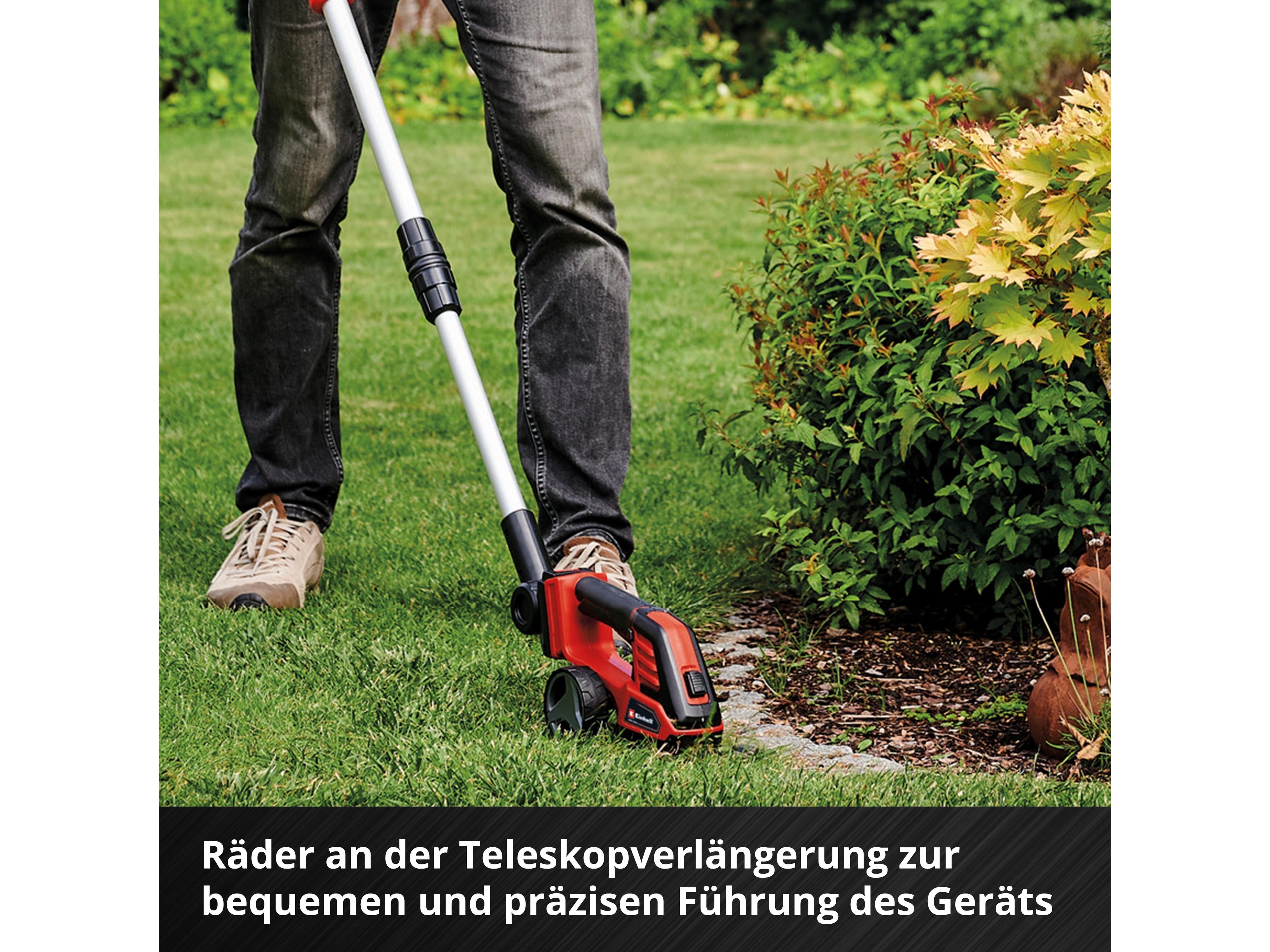EINHELL Akku-Gras- und Strauchschere GE-CG 18/100 Li T-Solo