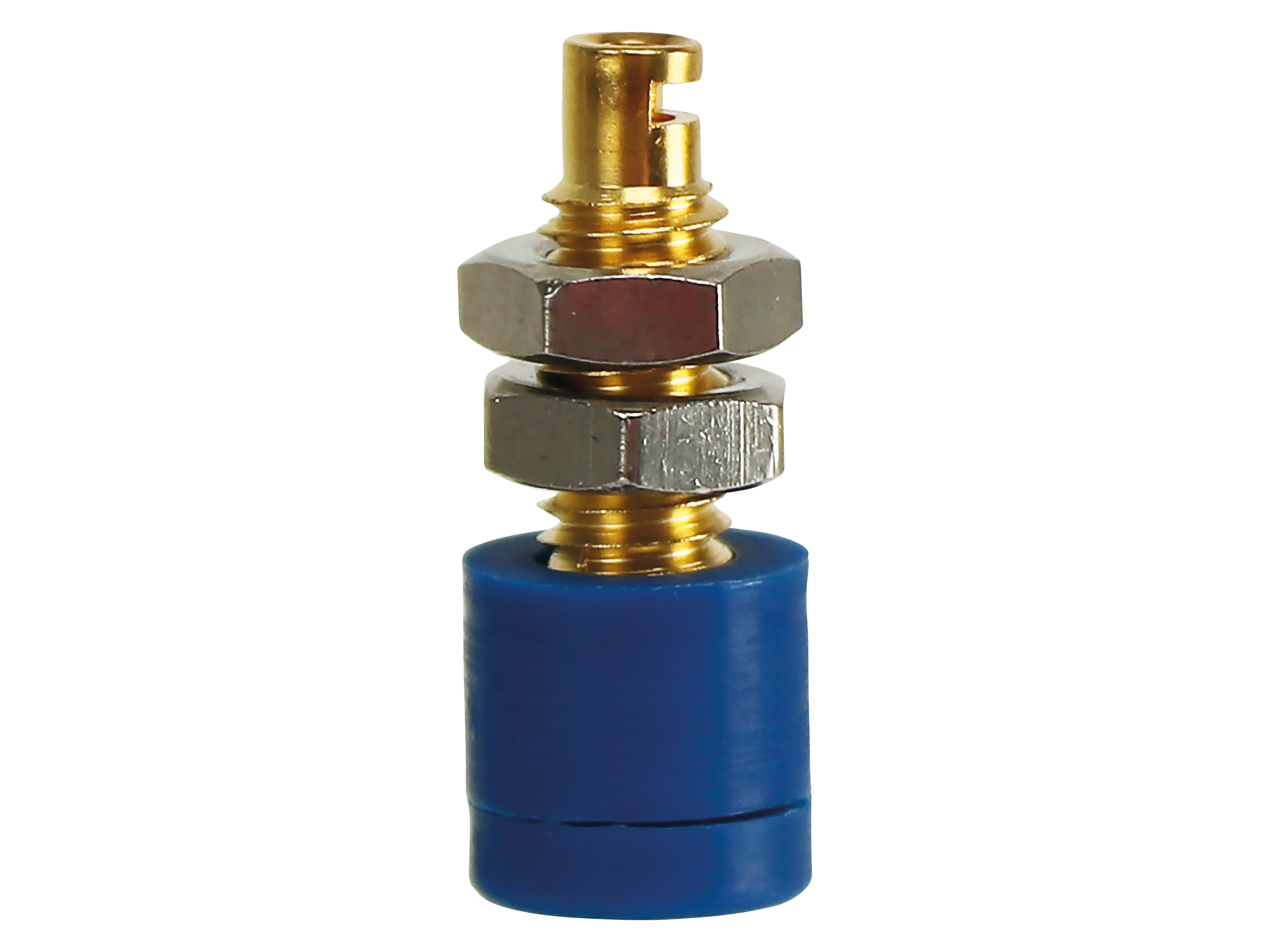 SCHÜTZINGER Einbaubuchse IBU 2011, 2 mm, blau SCHÜTZINGER Einbaubuchse IBU 2011, 2 mm, blau