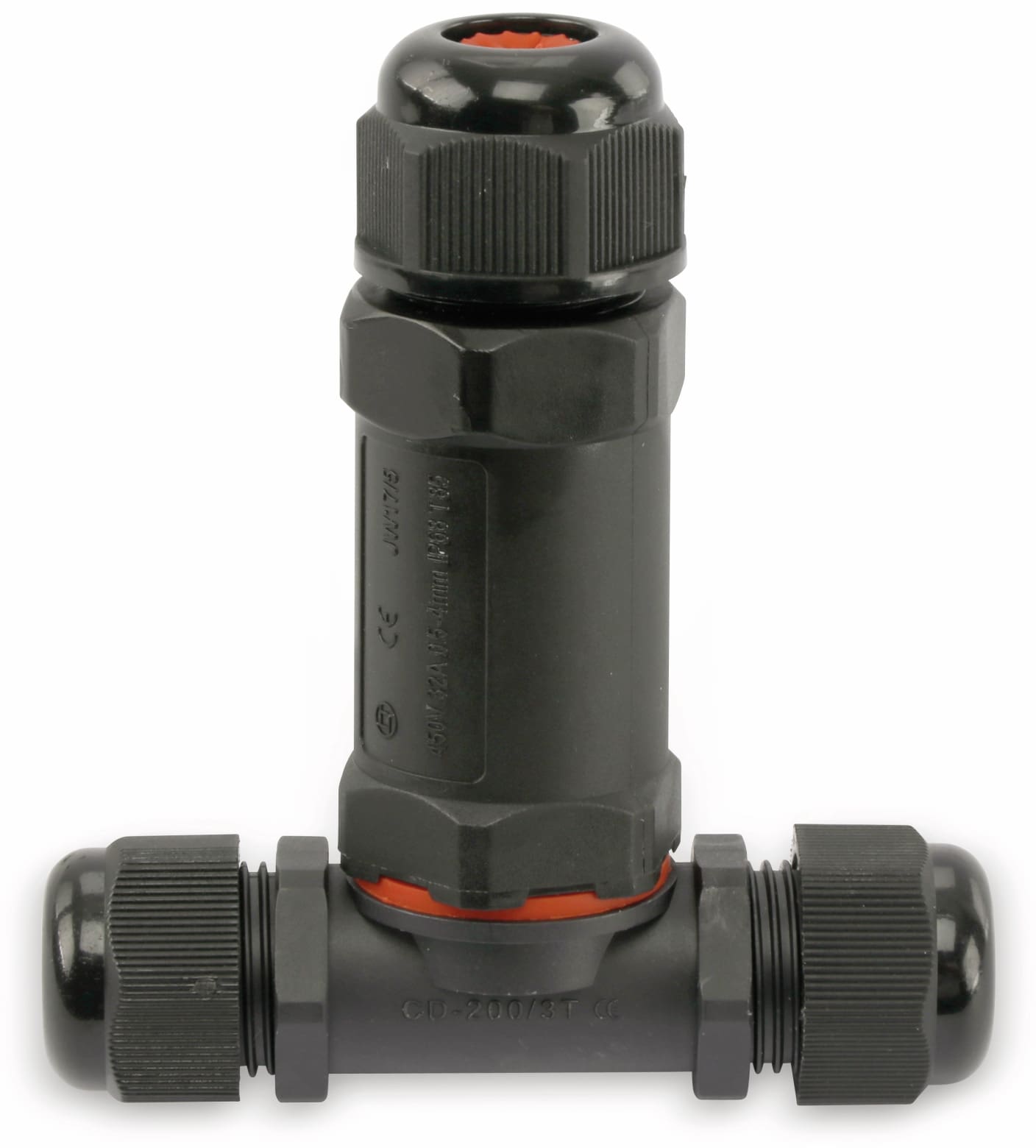 DAYTOOLS Kabel T-Verbinder JW17-T, 5-polig, IP68, 450 V~ DAYTOOLS Kabel T-Verbinder JW17-T, 5-polig, IP68, 450 V~