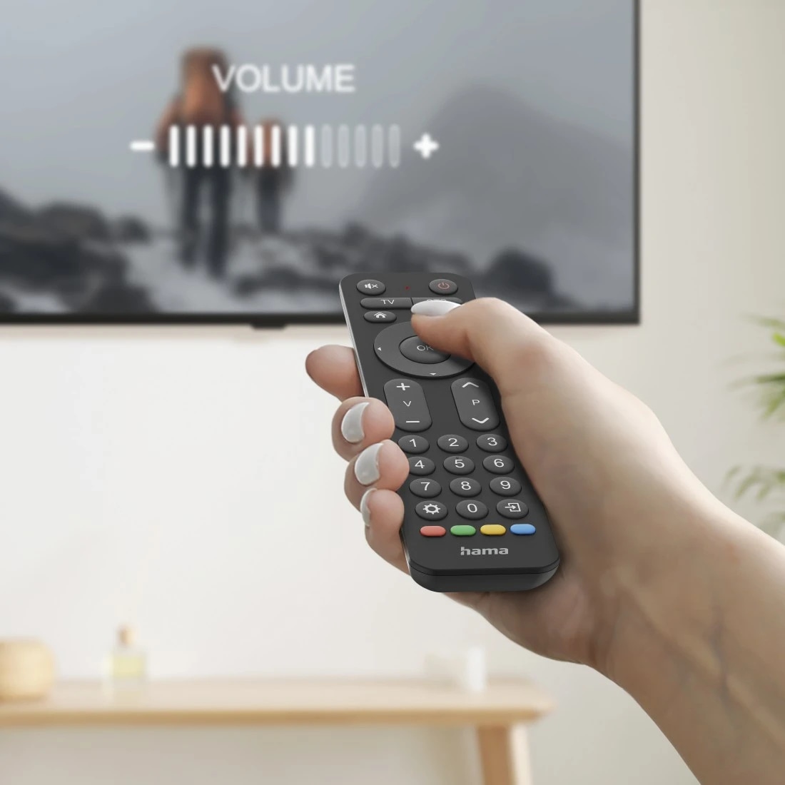 HAMA Fernbedienung 00221056 IR Wireless TV Drucktasten