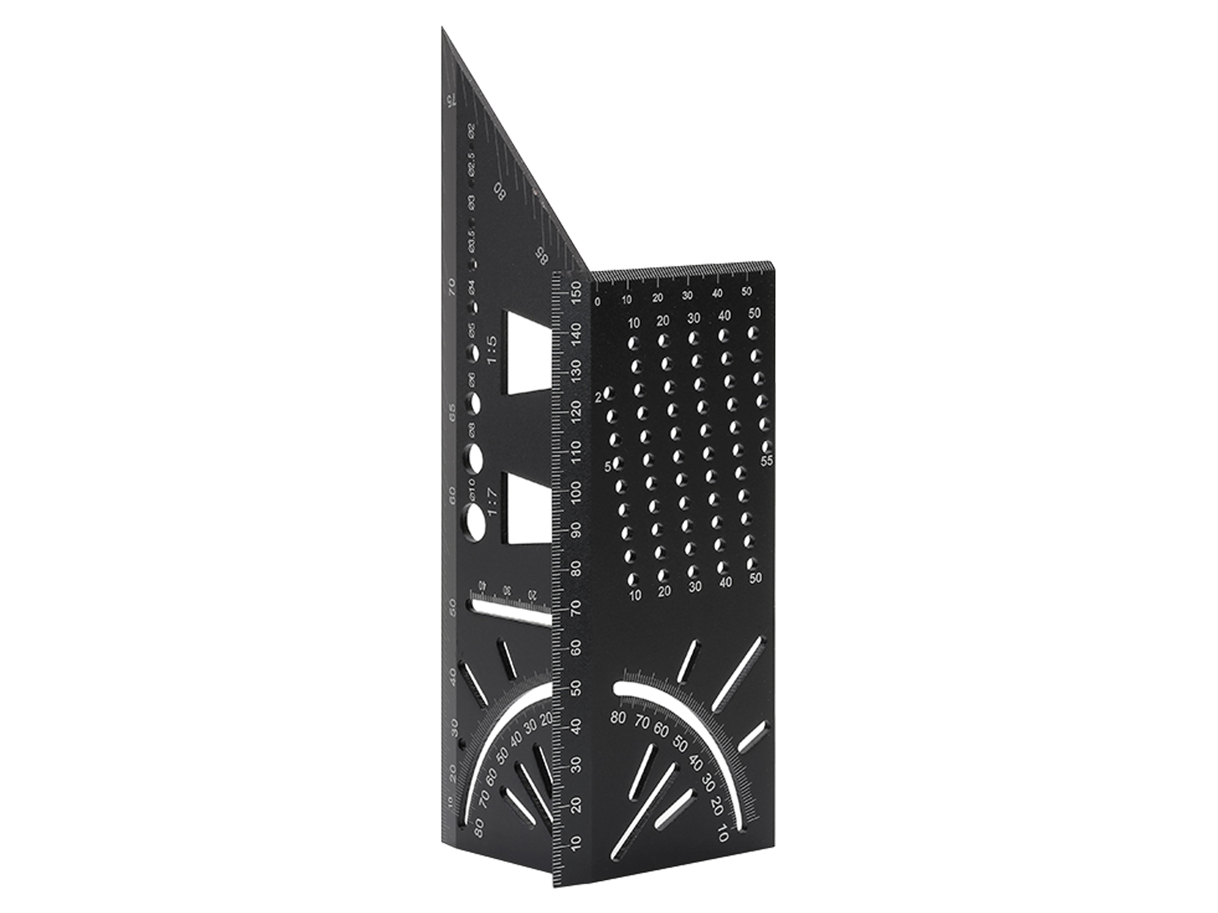 SINTRON Tools 3D Gehrungswinkel 207906, Aluminium, schwarz SINTRON Tools 3D Gehrungswinkel 207906, Aluminium, schwarz