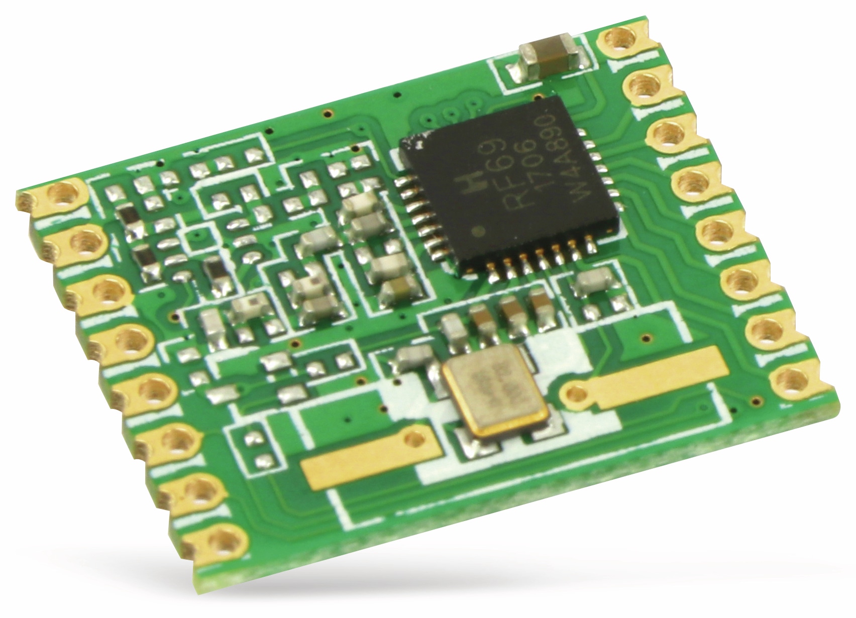 HOPERF Funkmodul RFM69W, 868 MHz, S2, TX/RX HOPERF Funkmodul RFM69W, 868 MHz, S2, TX/RX