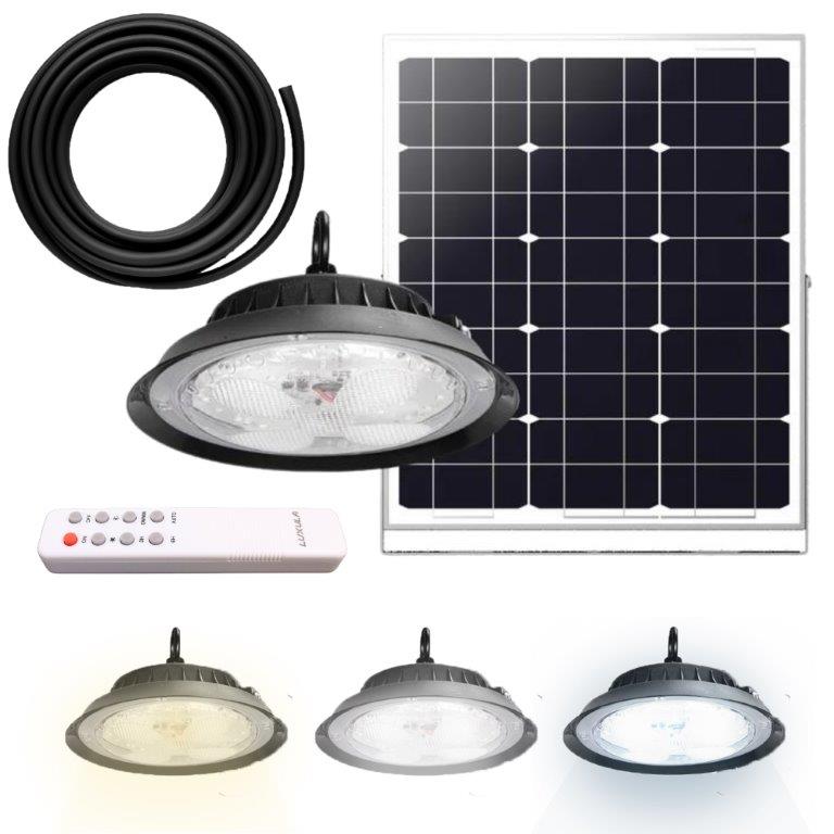 LUXULA Solar LED-Hängeleuchte, CCT, 40 W, 500 lm LUXULA Solar LED-Hängeleuchte, CCT, 40 W, 500 lm