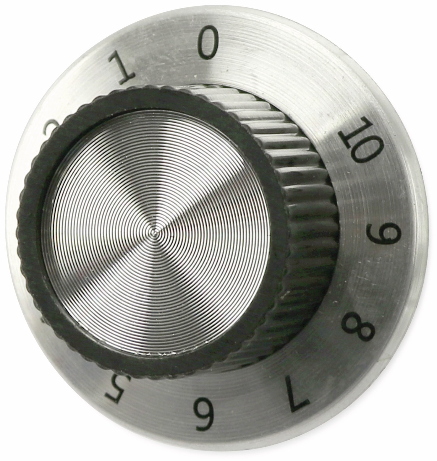 Drehknopf, 38x19mm, 0...10 Skala Drehknopf, 38x19mm, 0...10 Skala