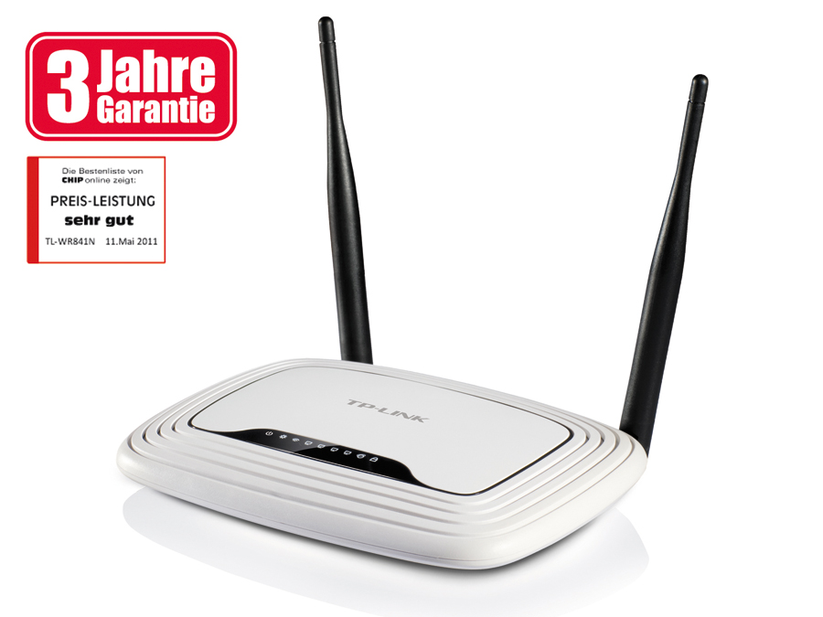 TP-LINK Wireless LAN Router TL-WR841N, 300 Mbps