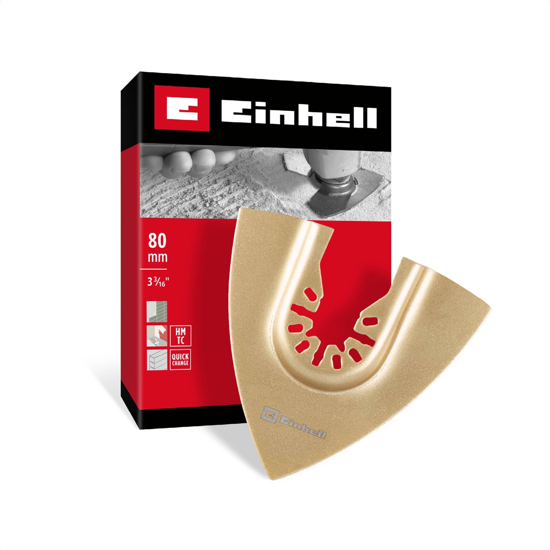 EINHELL Delta Raspel, 708070, 80 mm EINHELL Delta Raspel, 708070, 80 mm