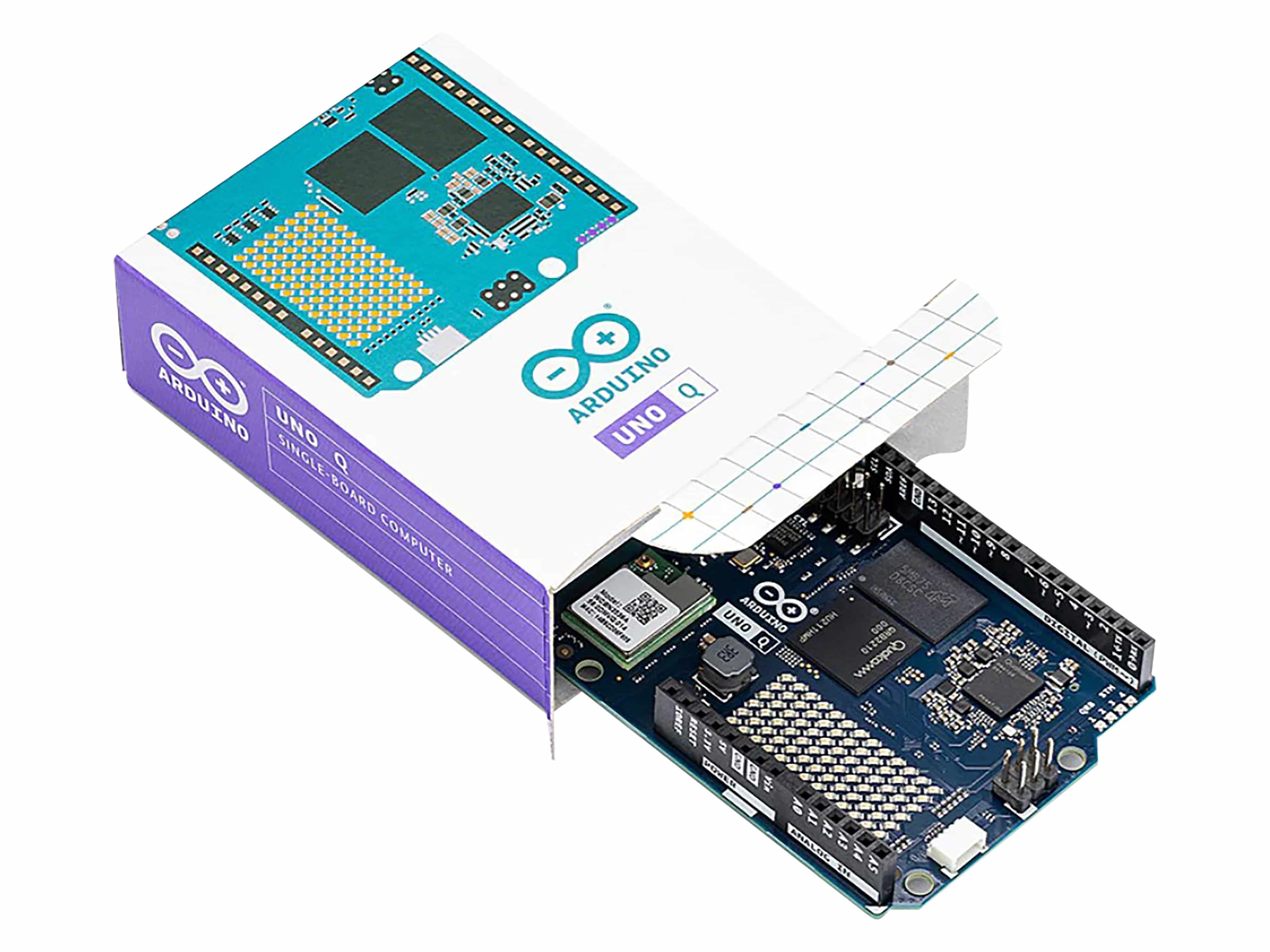 ARDUINO UNO Q2, 4x 2 GHz, 2 GB, 16 GB eMMC ARDUINO UNO Q2, 4x 2 GHz, 2 GB, 16 GB eMMC