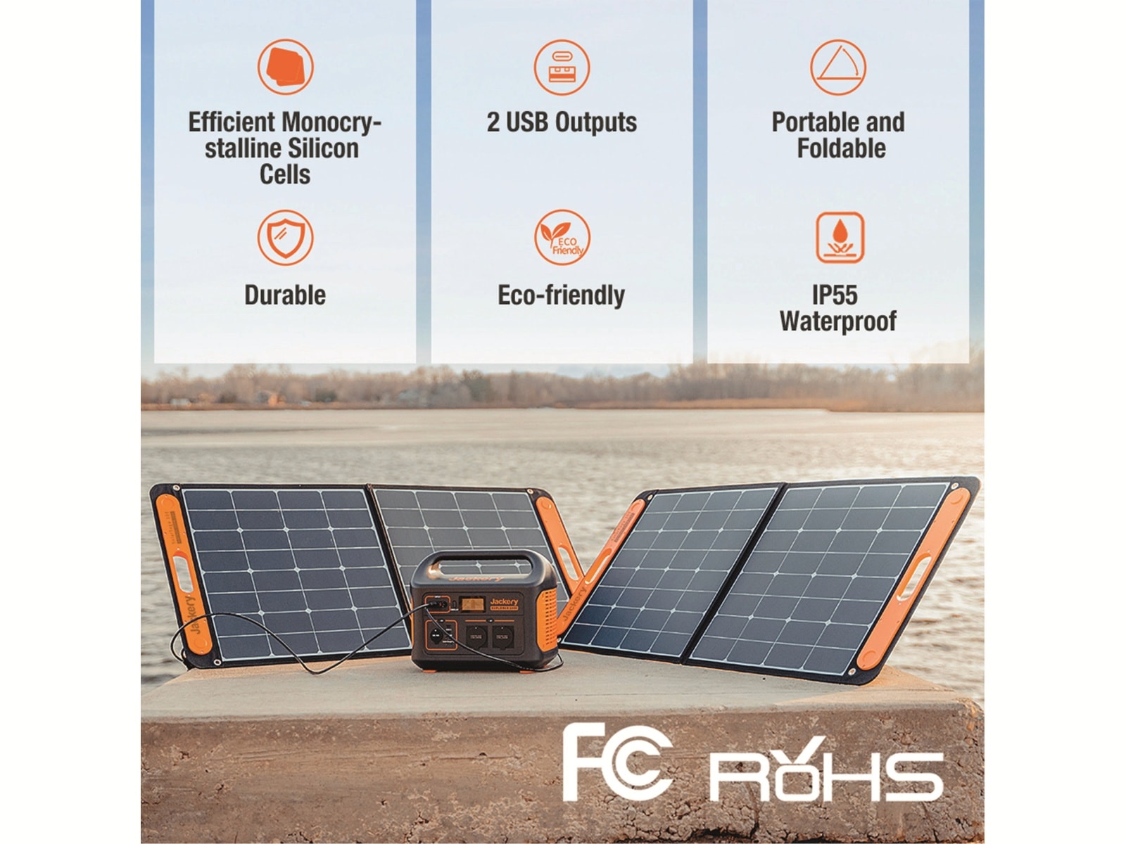 JACKERY Solarpanel Saga 100 JACKERY Solarpanel Saga 100