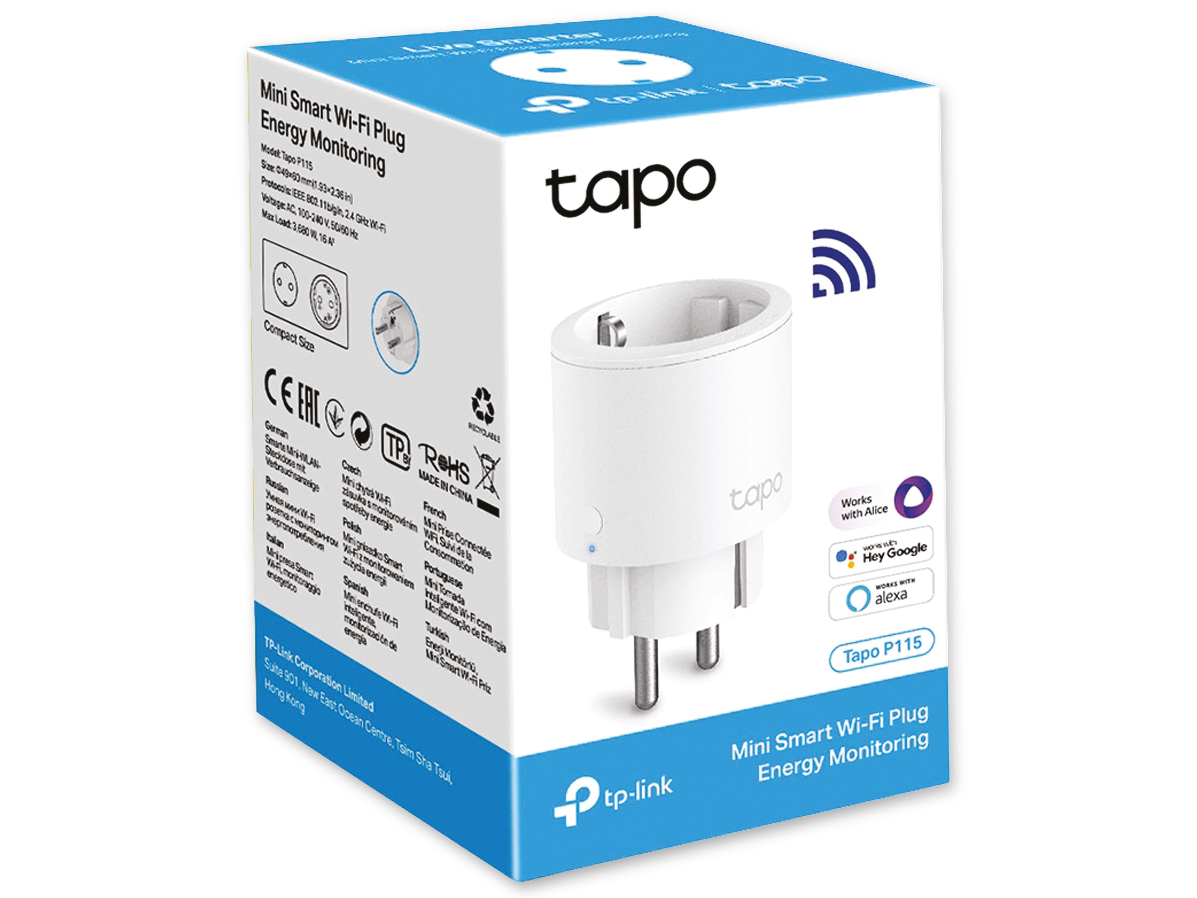 TAPO WLAN-Steckdose P115 TAPO WLAN-Steckdose P115