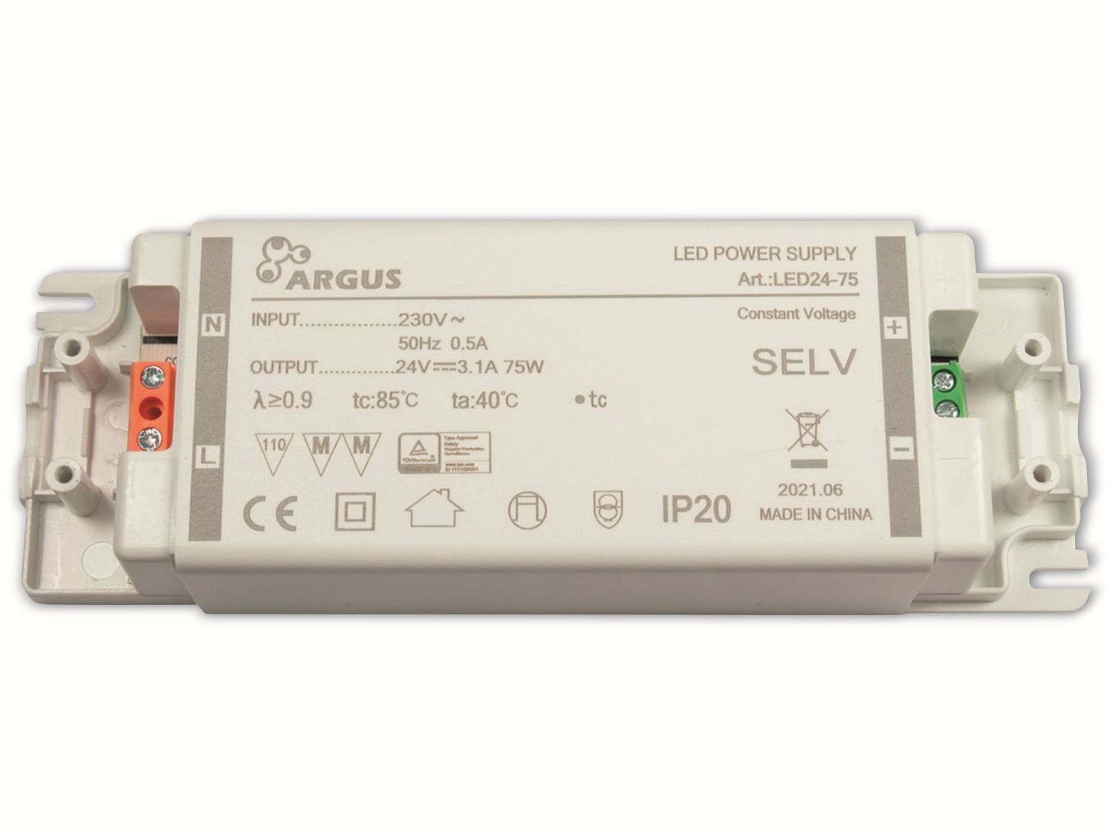 INTER-TECH LED-Netzteil LED 24V-/75 W INTER-TECH LED-Netzteil LED 24V-/75 W