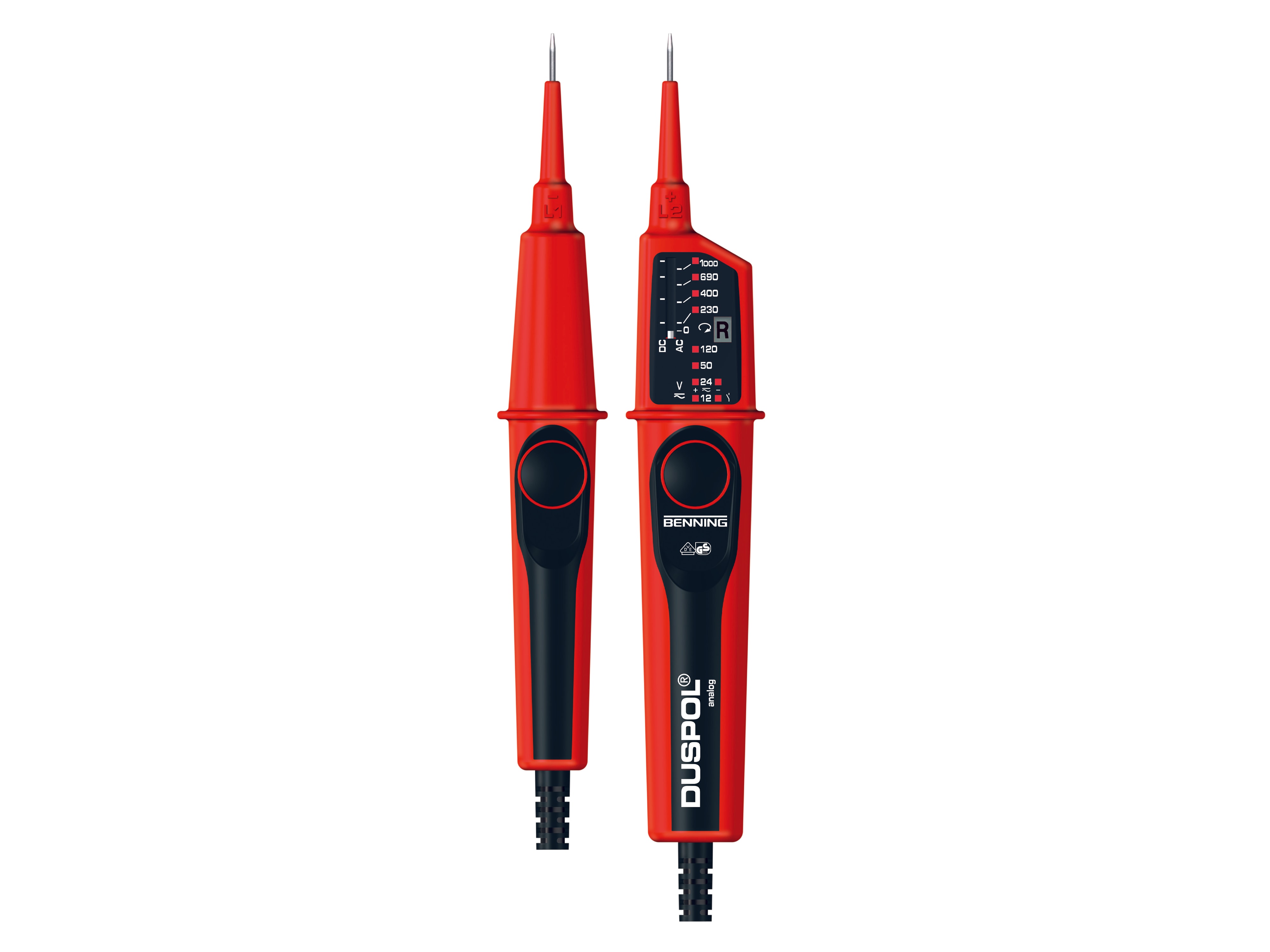 BENNING DUSPOL analog, Spannungsprüfer, 050261 BENNING DUSPOL analog, Spannungsprüfer, 050261