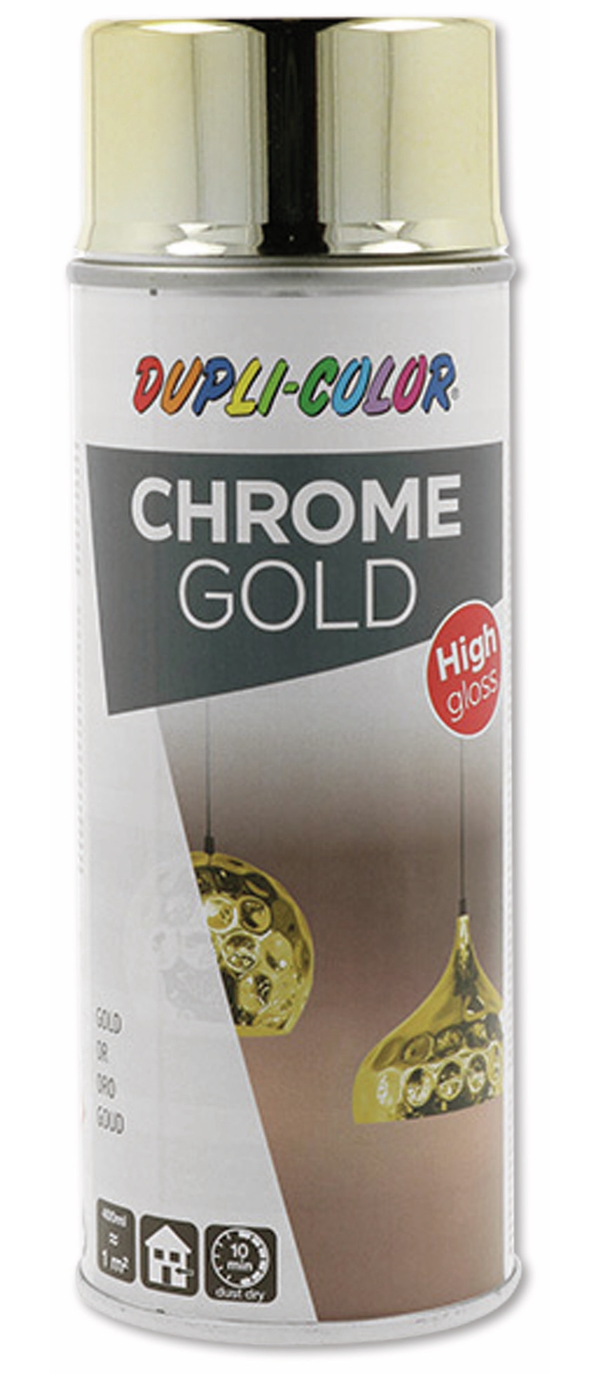 DUPLI-COLOR Effektspray, chrome gold, 400 ml DUPLI-COLOR Effektspray, chrome gold, 400 ml