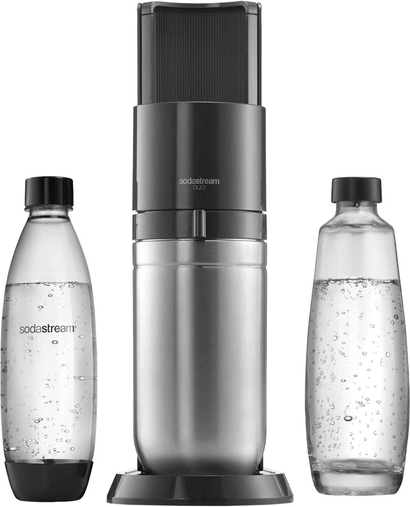 SODASTREAM Wassersprudler Duo Titan Umsteigerset schwarz SODASTREAM Wassersprudler Duo Titan Umsteigerset schwarz