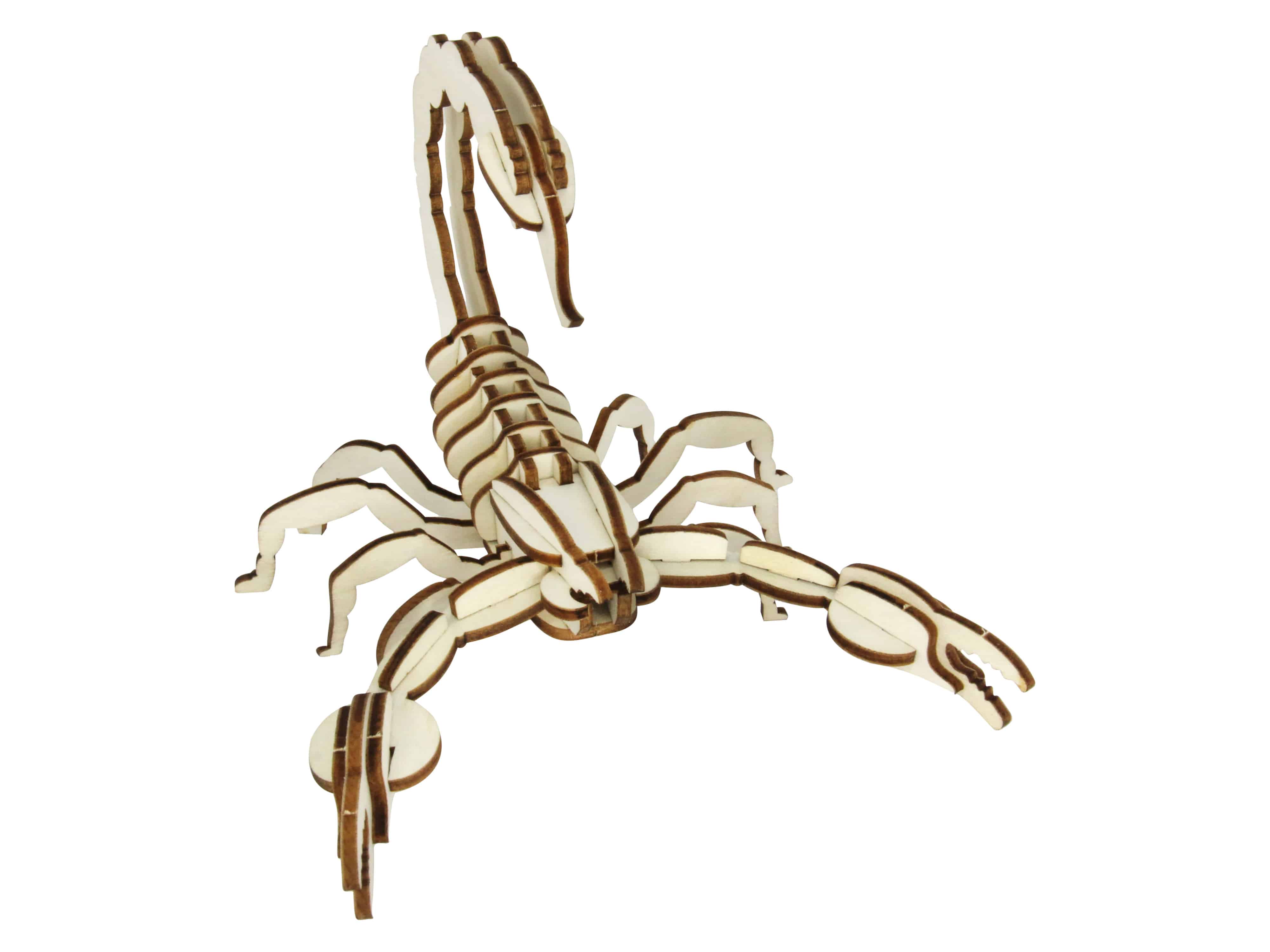 SOL-EXPERT 3D Holz Puzzle Skorpion SOL-EXPERT 3D Holz Puzzle Skorpion