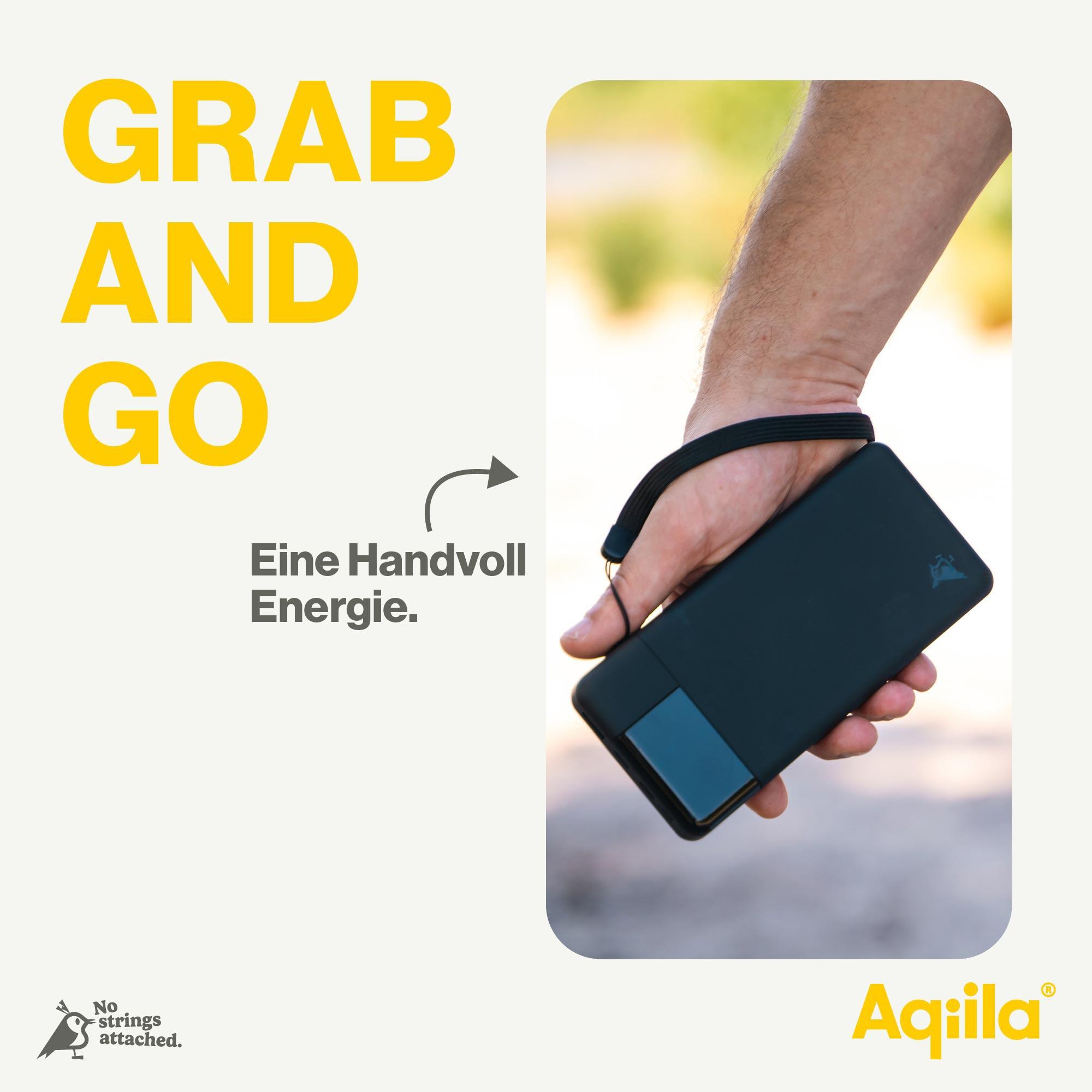 AQIILA Powerbank Powerbird B20+, 65 W, 20.000mAh, 1x USB-A, 2x USB-C, schwarz AQIILA Powerbank Powerbird B20+, 65 W, 20.000mAh, 1x USB-A, 2x USB-C, schwarz