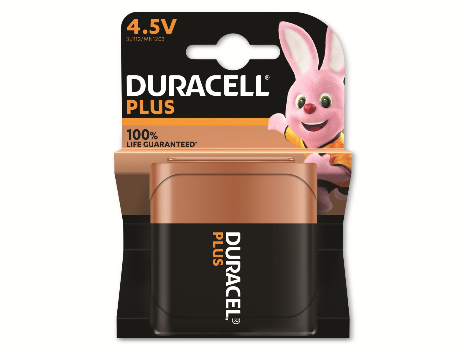 DURACELL Alkaline-Batterie 3LR12, 4.5V Plus DURACELL Alkaline-Batterie 3LR12, 4.5V Plus