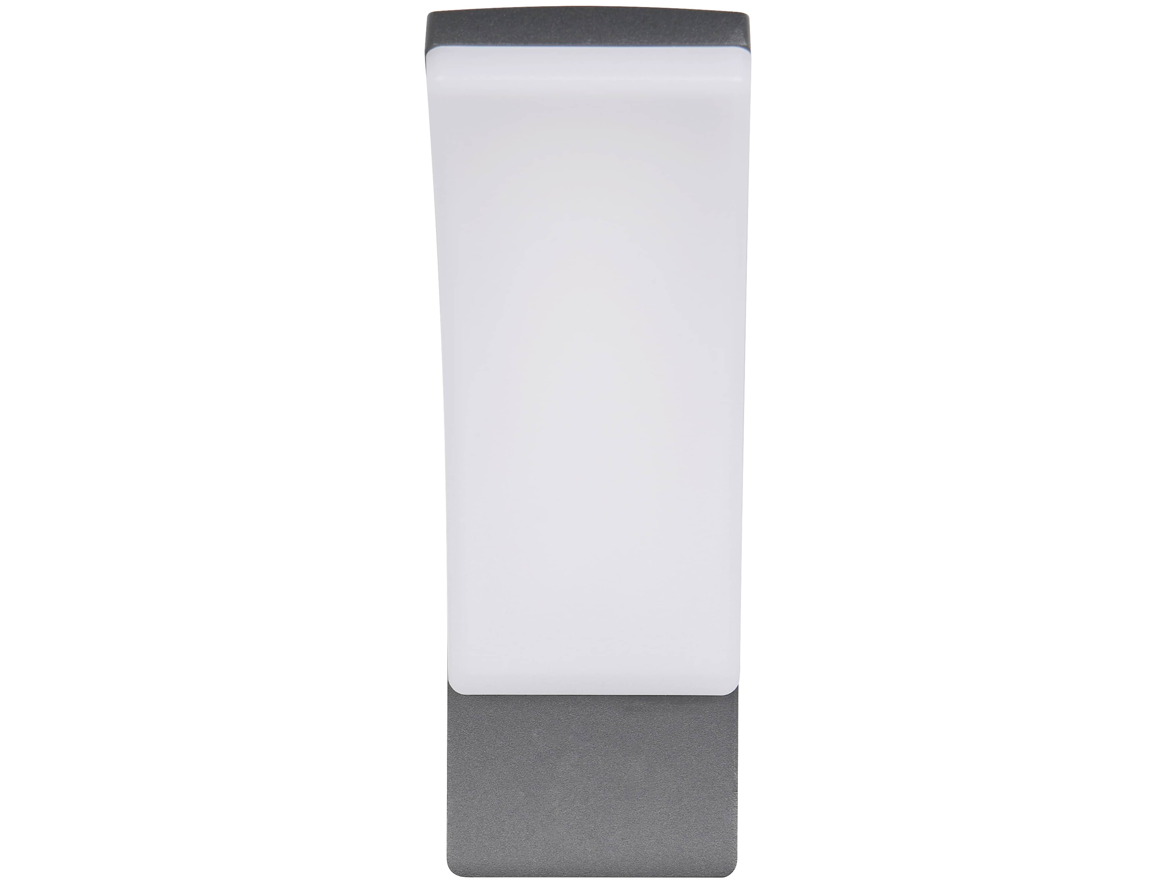 REALITY LED-Wandleuchte Beja R23356142, 12,5W, 4000K, 1650lm, neutralweiß, IP44, Anthrazit REALITY LED-Wandleuchte Beja R23356142, 12,5W, 4000K, 1650lm, neutralweiß, IP44, Anthrazit