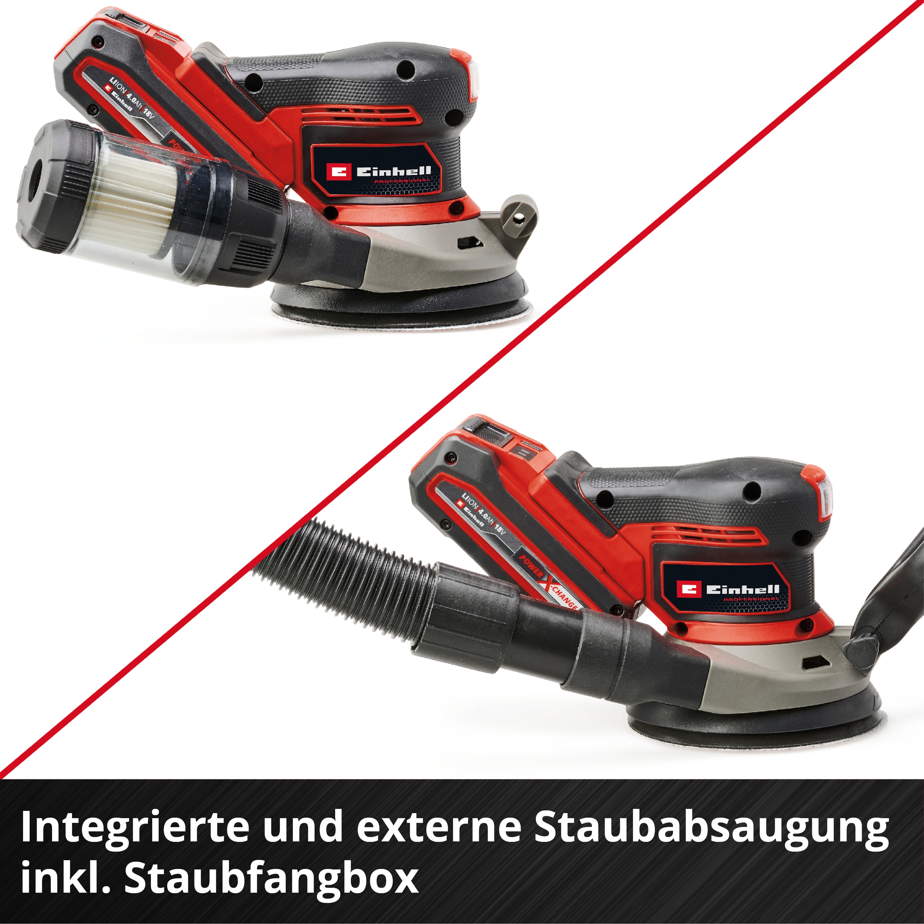 EINHELL PROFESSIONAL Akku-Exzenterschleifer TP-RS 18/32 Li BL-Solo EINHELL PROFESSIONAL Akku-Exzenterschleifer TP-RS 18/32 Li BL-Solo