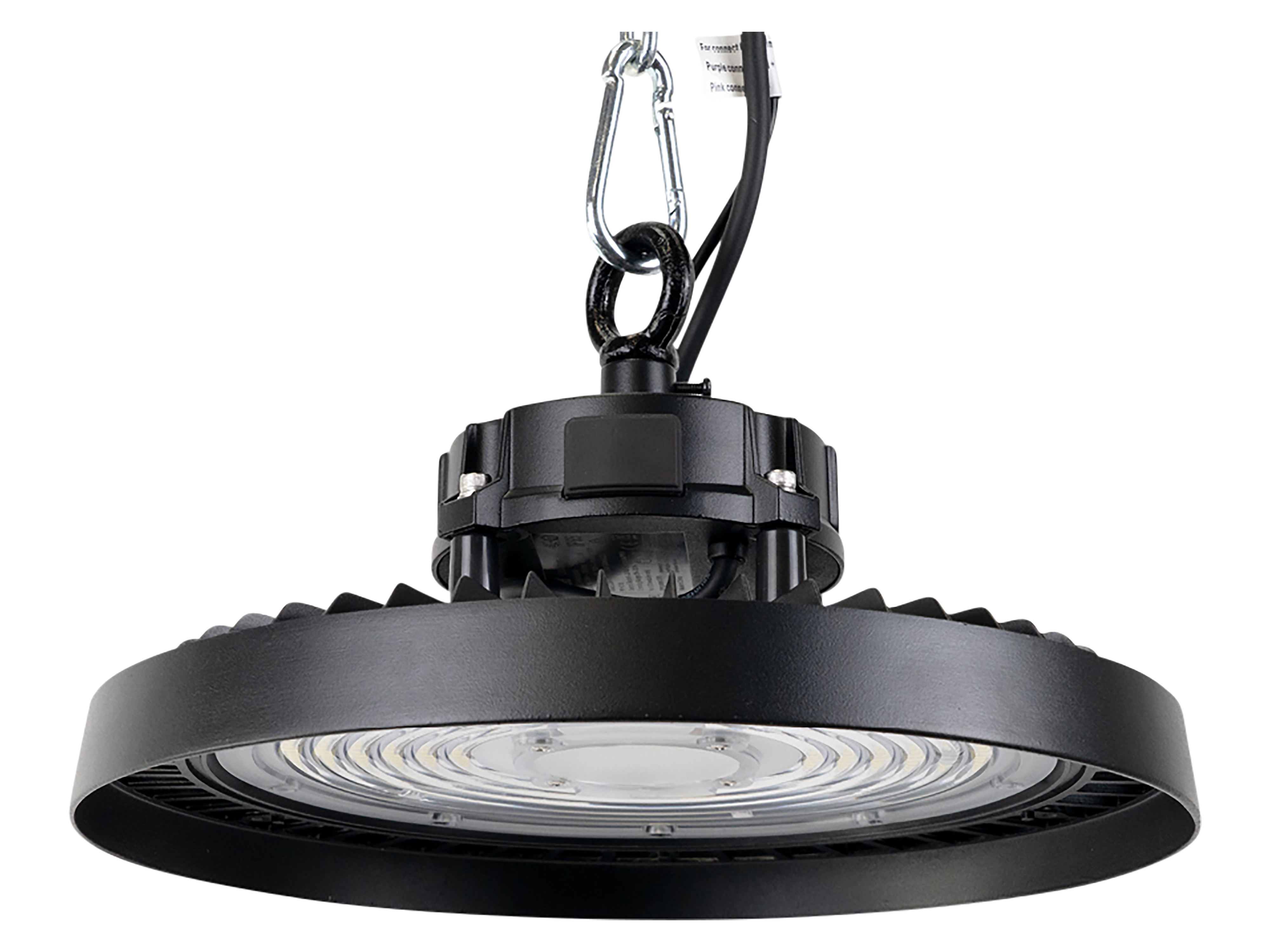 ENOVALITE LED-HighBay-Leuchte, UFO, EEK: C, 200W, 34000lm, 5000K, schwarz
