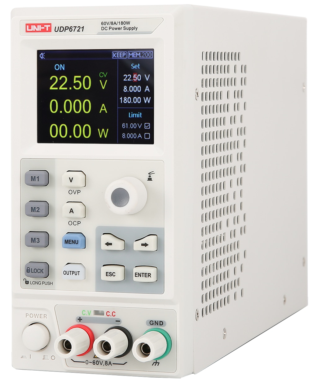 UNI-T Labornetzgerät UDP6721, 1-Kanal, programmierbar, 180 W UNI-T Labornetzgerät UDP6720, 1-Kanal, programmierbar, 180 W
