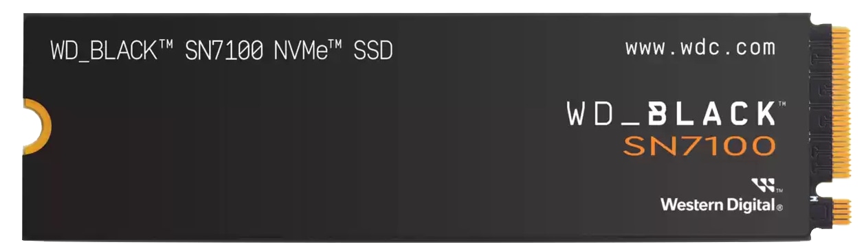 WESTERN DIGITAL M.2 SSD Black SN7100 2TB WESTERN DIGITAL M.2 SSD Black SN7100 2TB