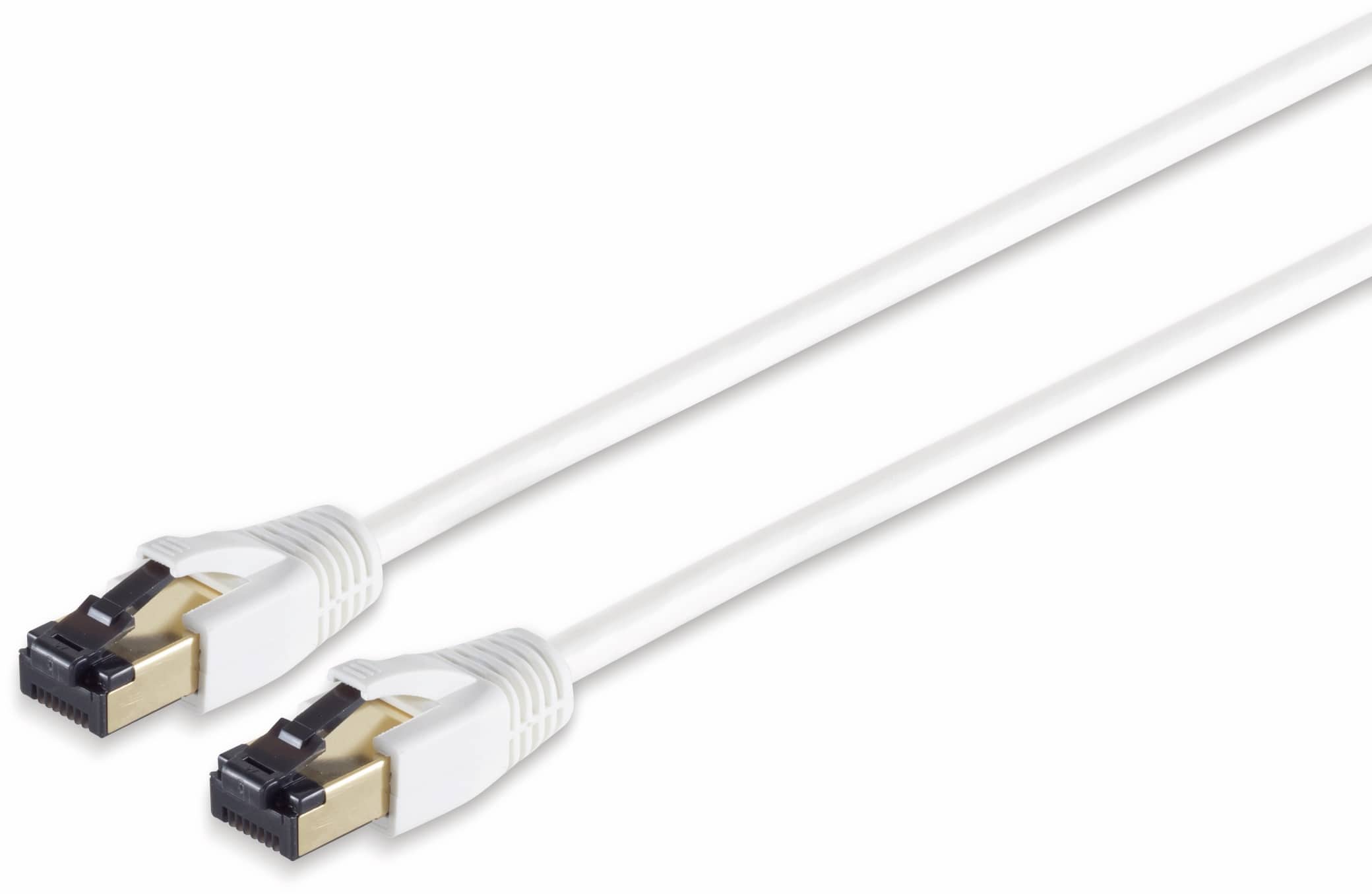 S-IMPULS Patchkabel CAT 8.1, F/FTP, LSZH, weiß, 1,0 m S-IMPULS Patchkabel CAT 8.1, F/FTP, LSZH, weiß, 1,0 m