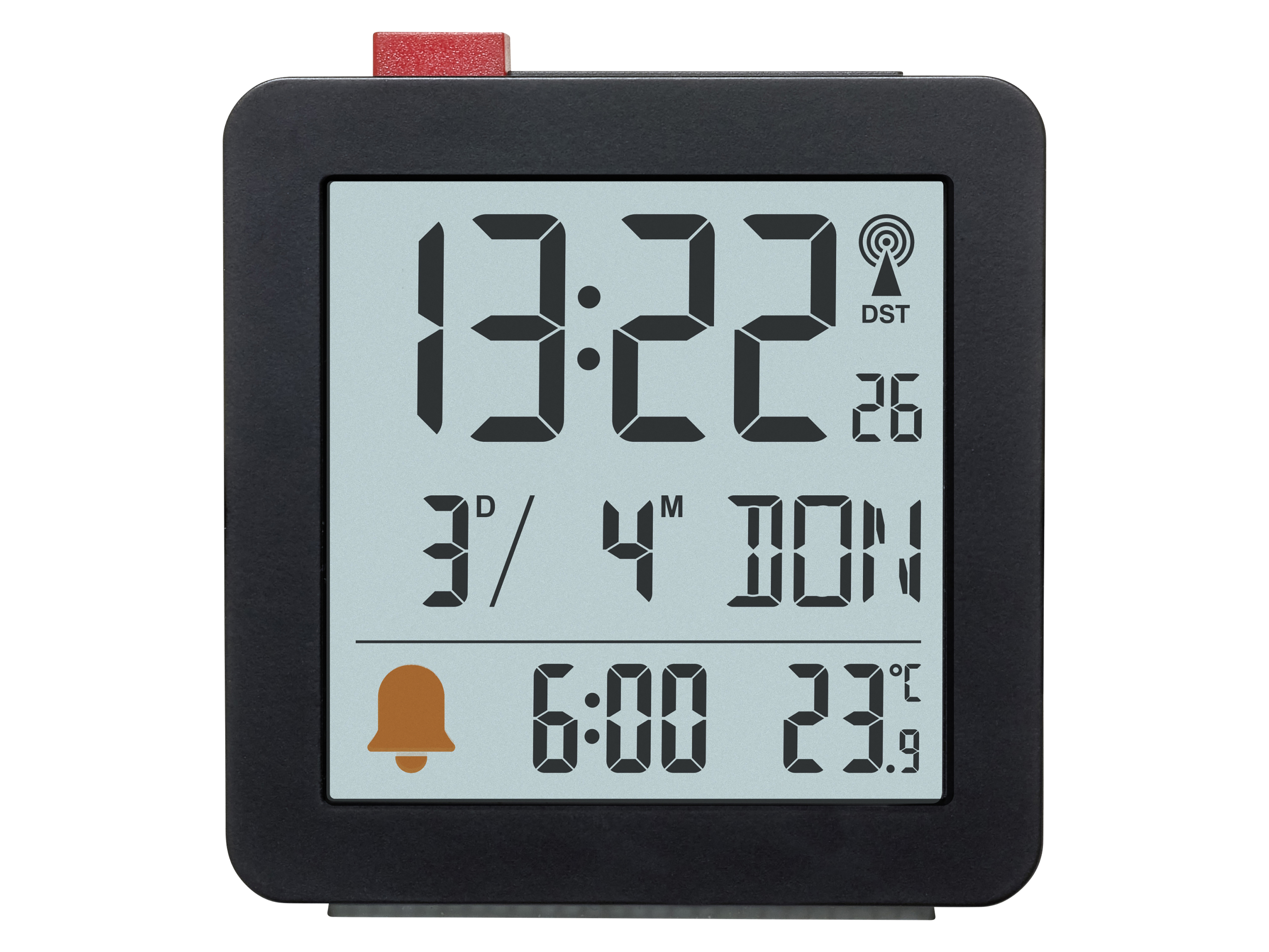 TFA Funkwecker 60.2566.01, mit Temperaturanzeige TFA Funkwecker 60.2566.01, mit Temperaturanzeige