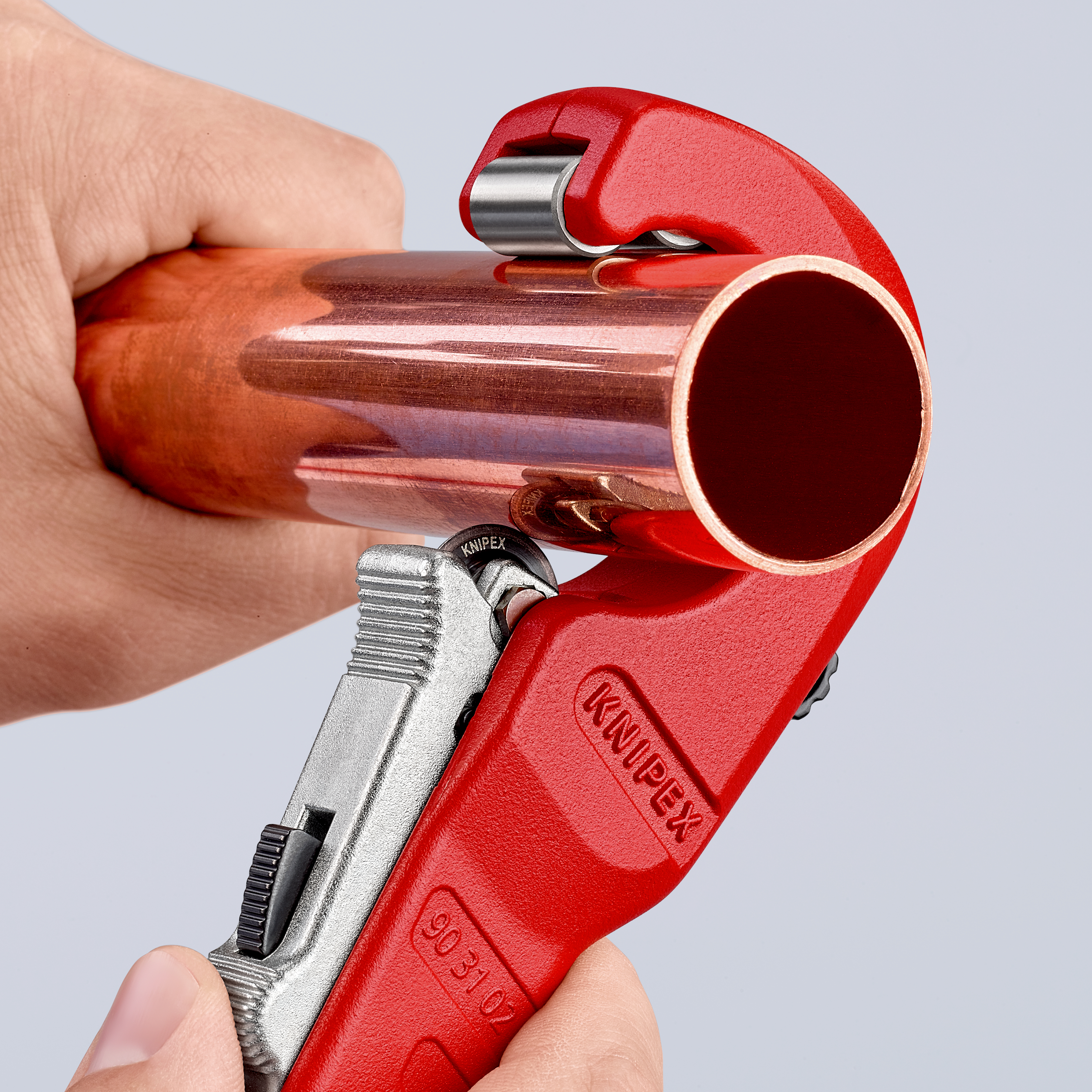 KNIPEX Rohrabschneider, TubiX, 90 31 02 BK