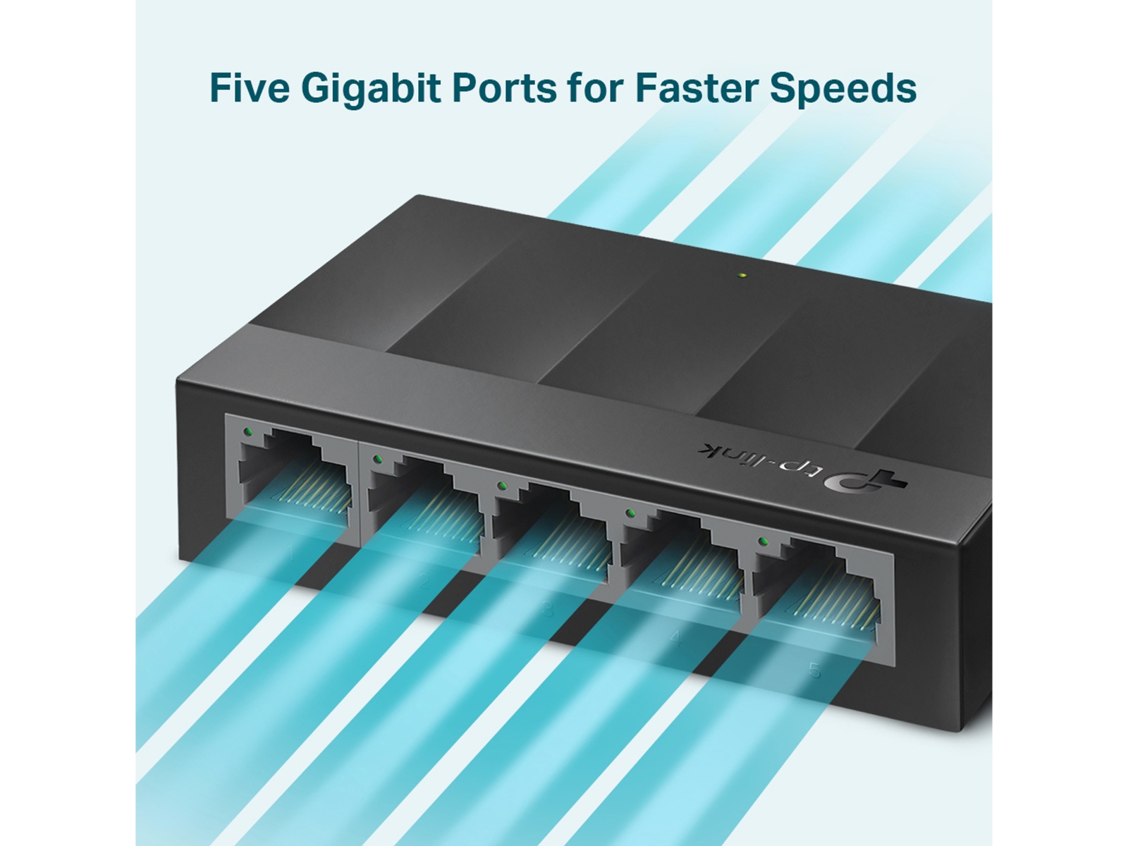 TP-LINK LiteWave Switch LS1005G, Gigabit, unmanaged, 5-port, Kunststoff TP-LINK LiteWave Switch LS1005G, Gigabit, unmanaged, 5-port, Kunststoff