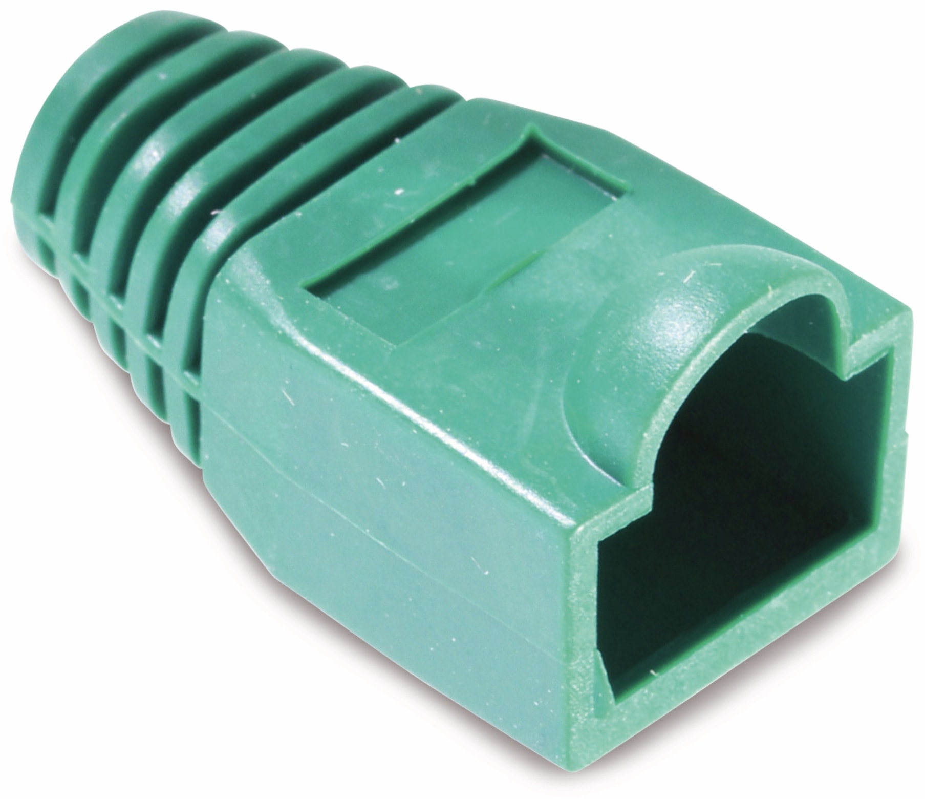 Knickschutzhülle für RJ45-Stecker, grün Knickschutzhülle für RJ45-Stecker, grün