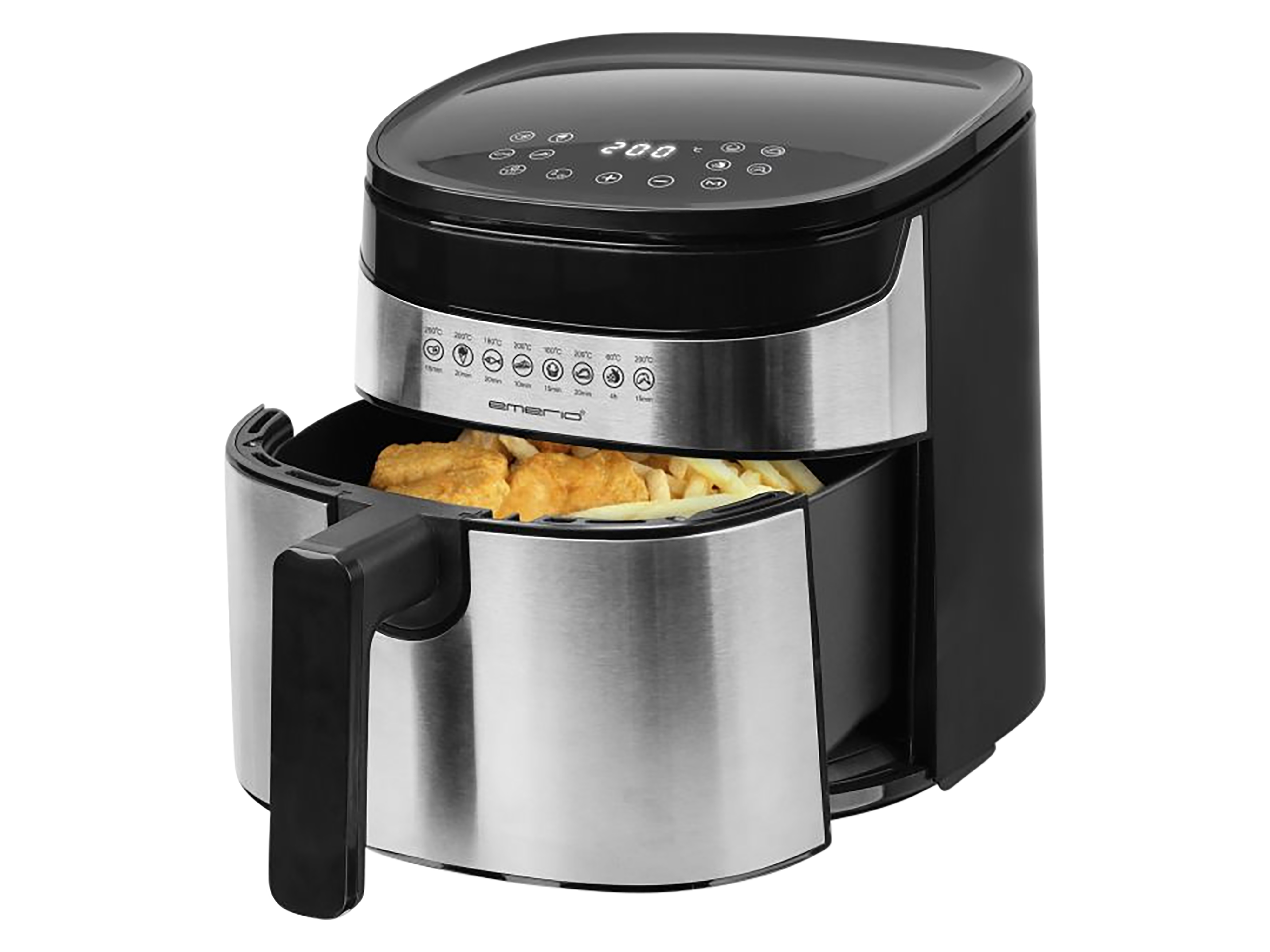 EMERIO Heißluftfritteuse AF-129084, 4,5 L, 1300 W EMERIO Heißluftfritteuse AF-129084, 4,5 L, 1300 W